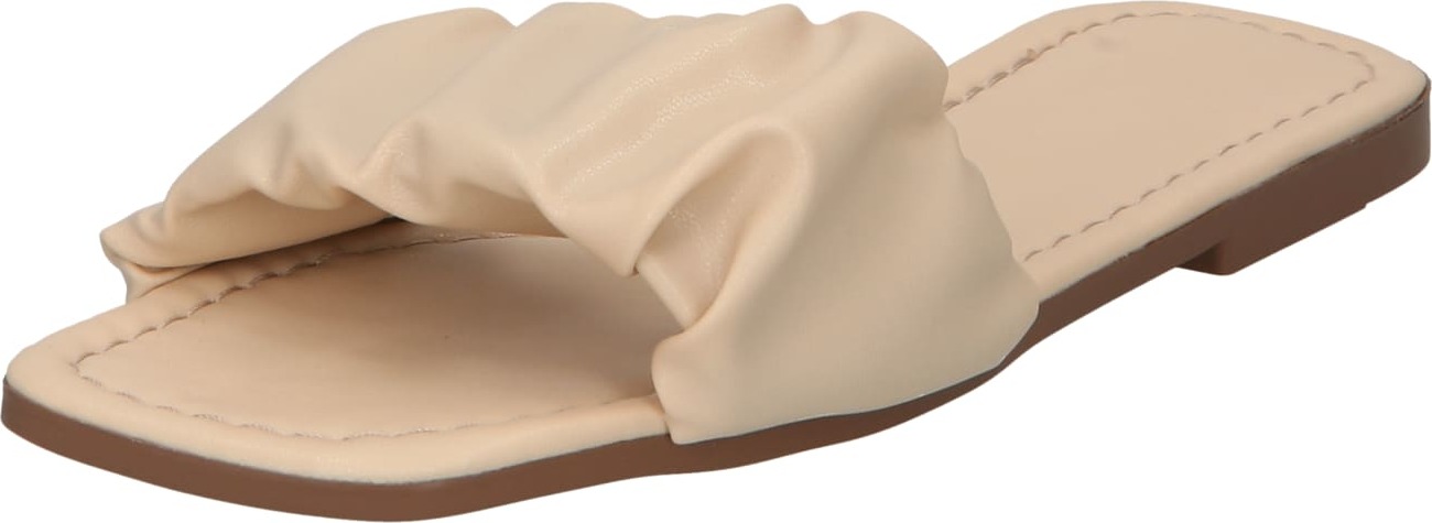 Trendyol Pantofle pudrová