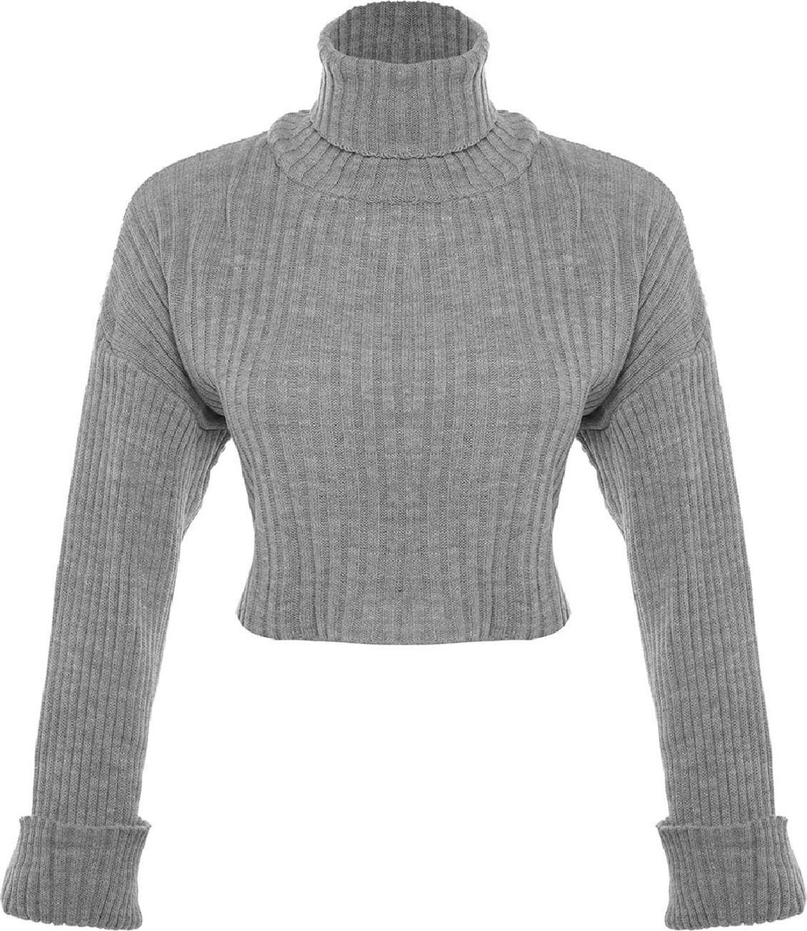 Trendyol Svetr šedý melír