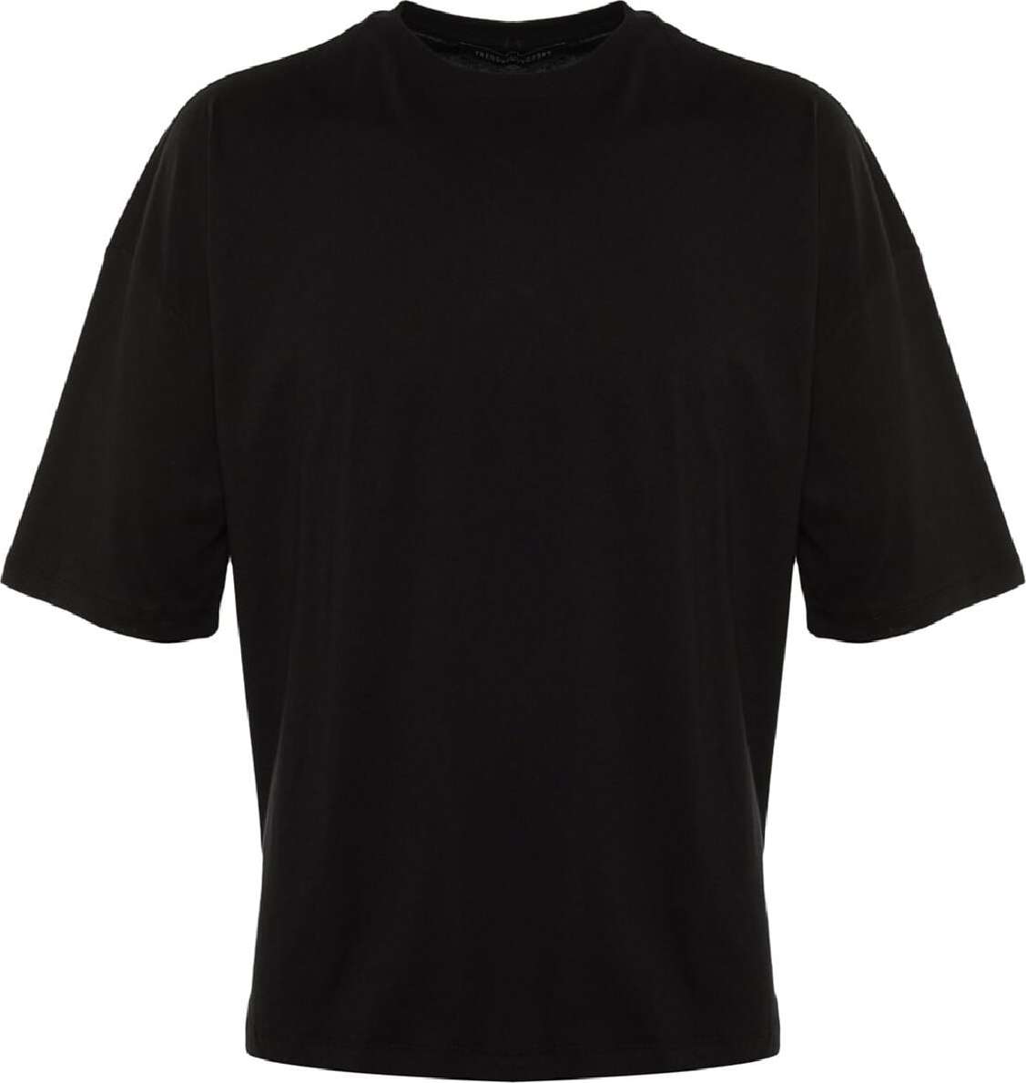 Trendyol Tričko černá / bílá