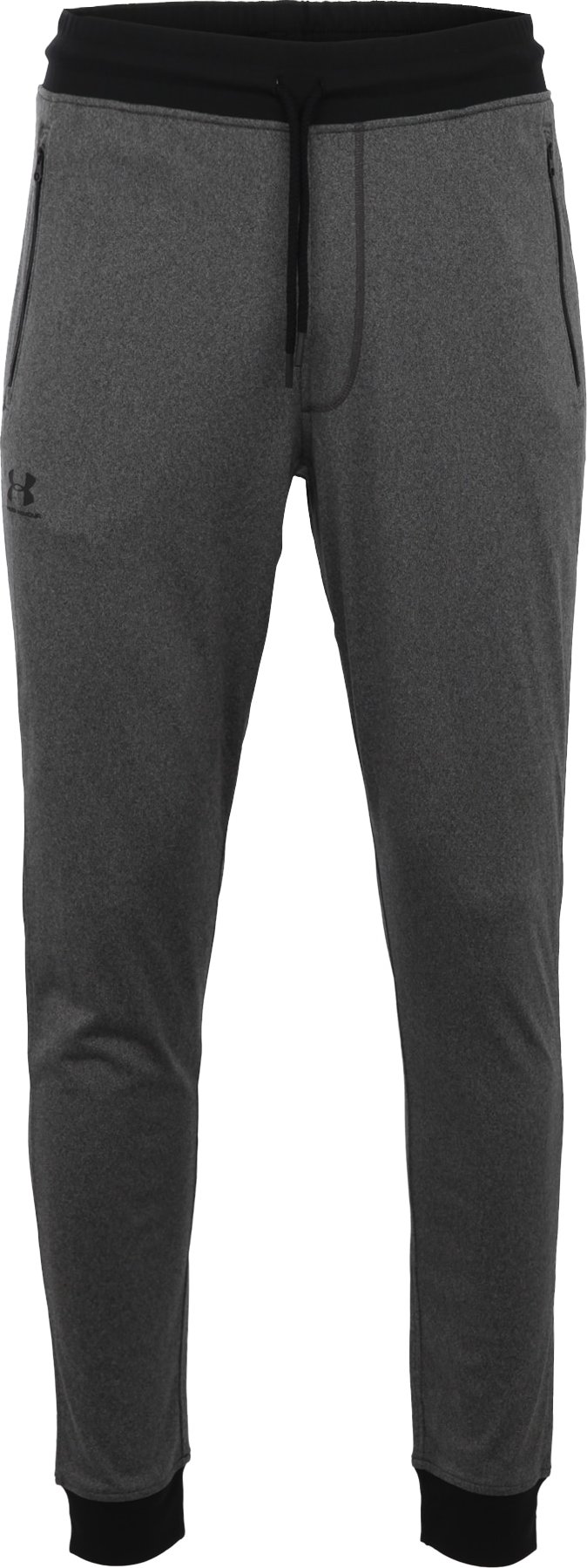 UNDER ARMOUR Sportovní kalhoty tmavě šedá / černá