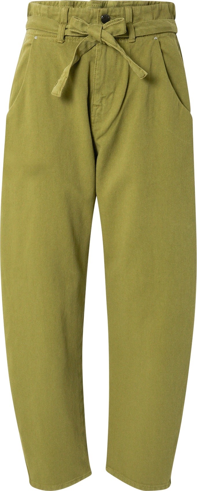 UNITED COLORS OF BENETTON Kalhoty olivová