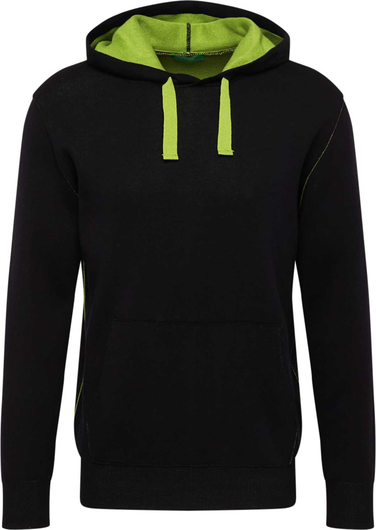 UNITED COLORS OF BENETTON Mikina černá