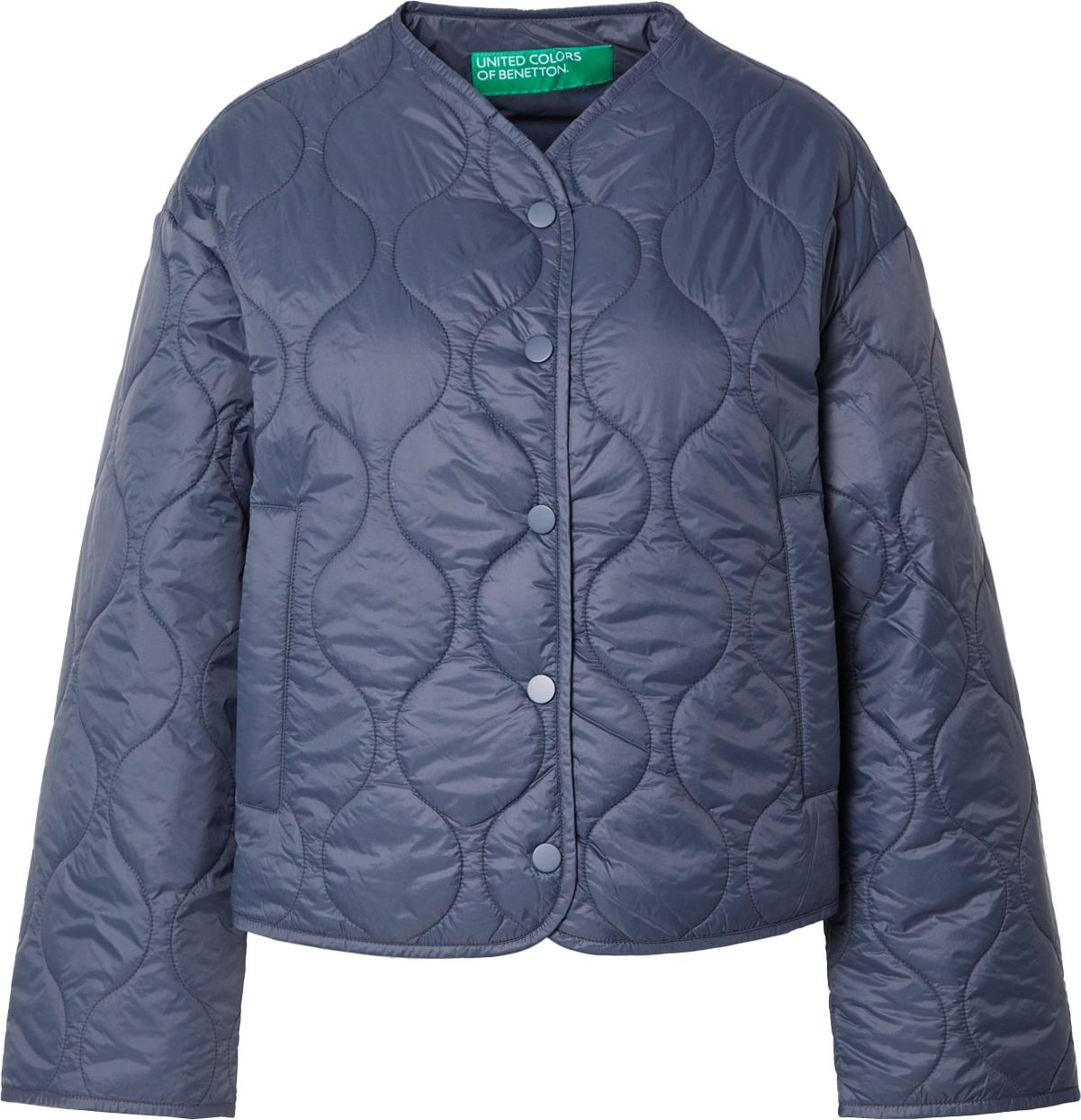 UNITED COLORS OF BENETTON Přechodná bunda enciánová modrá