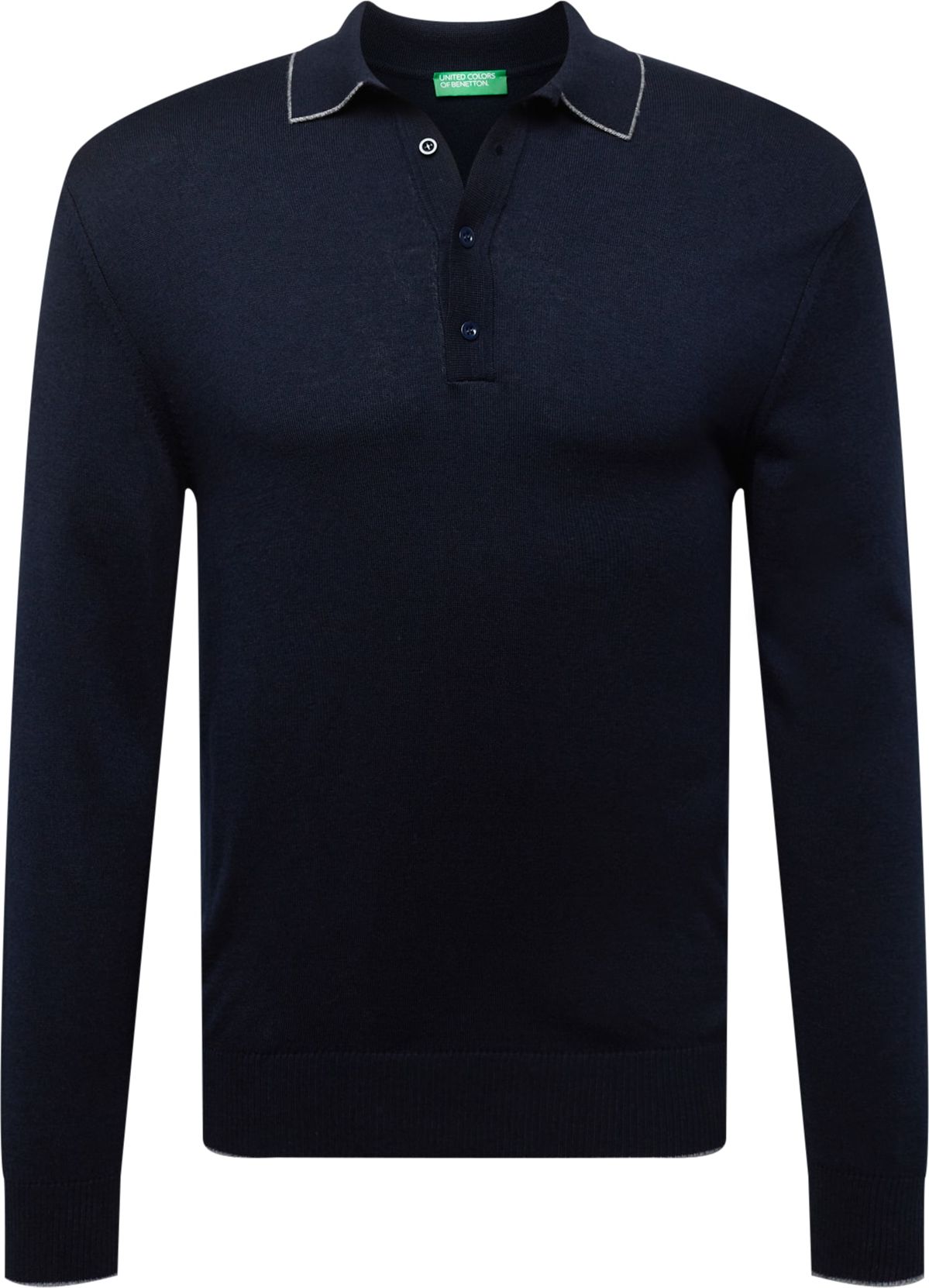 UNITED COLORS OF BENETTON Svetr námořnická modř / bílá