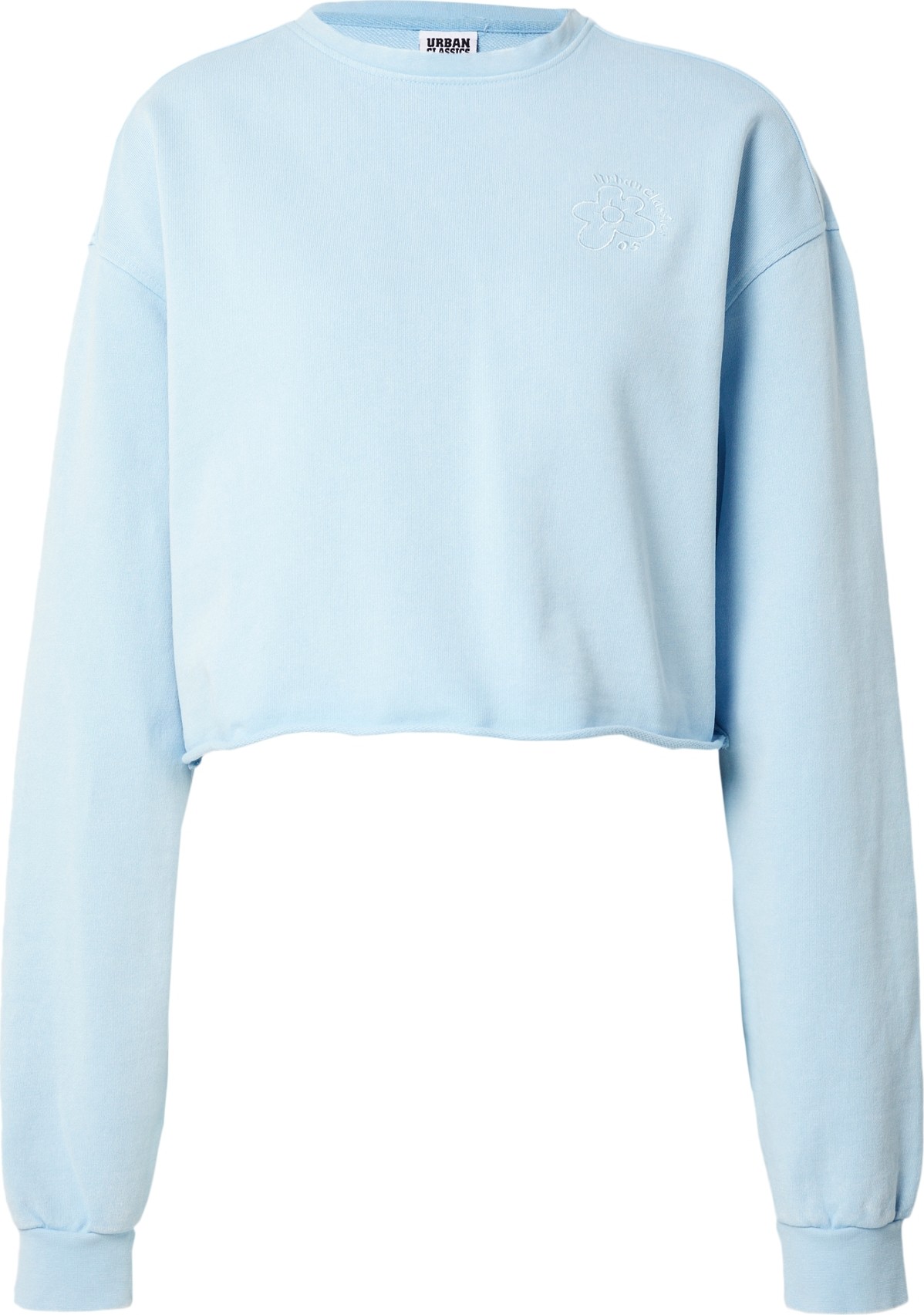 Urban Classics Mikina světlemodrá