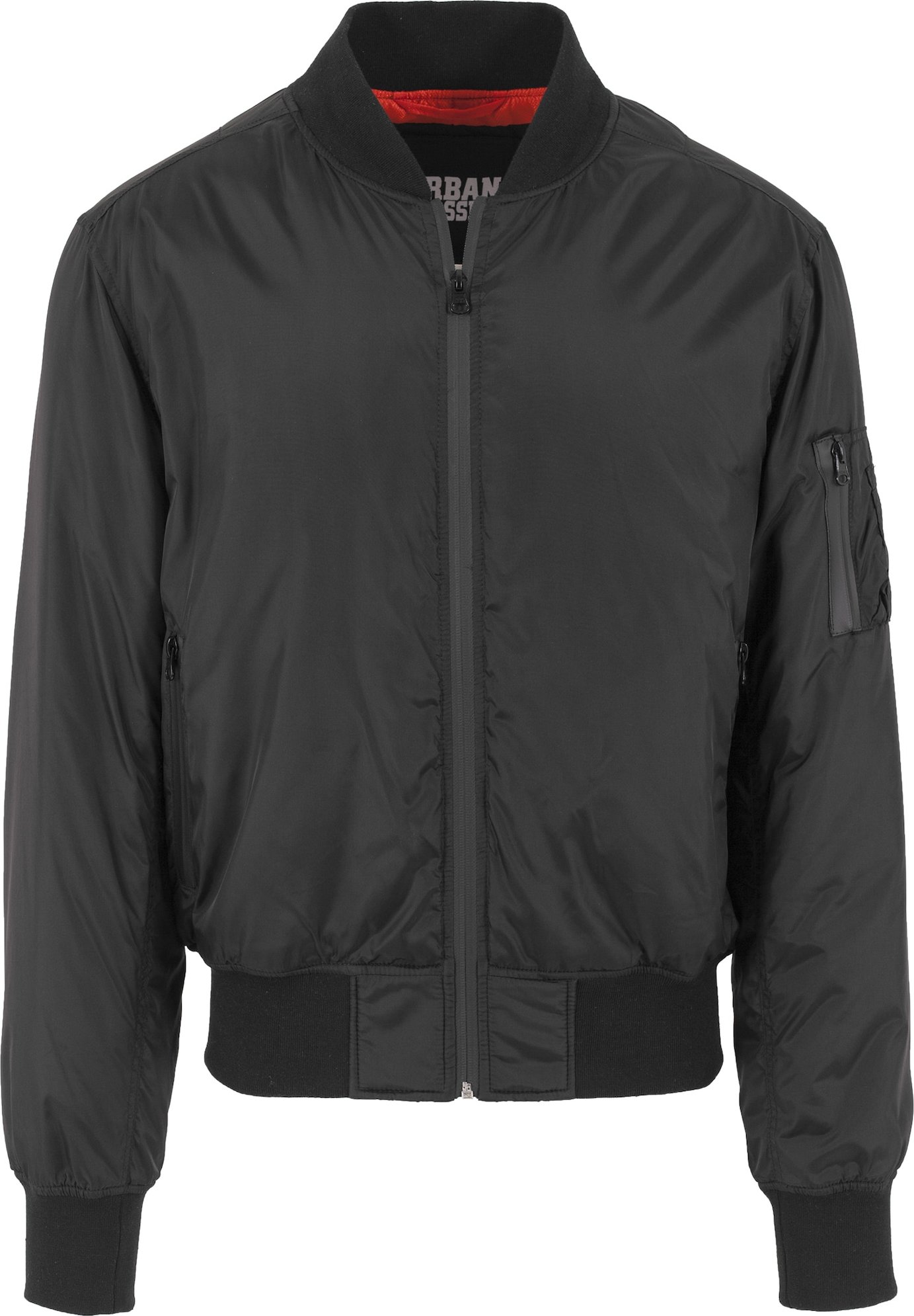 Urban Classics Přechodná bunda černá