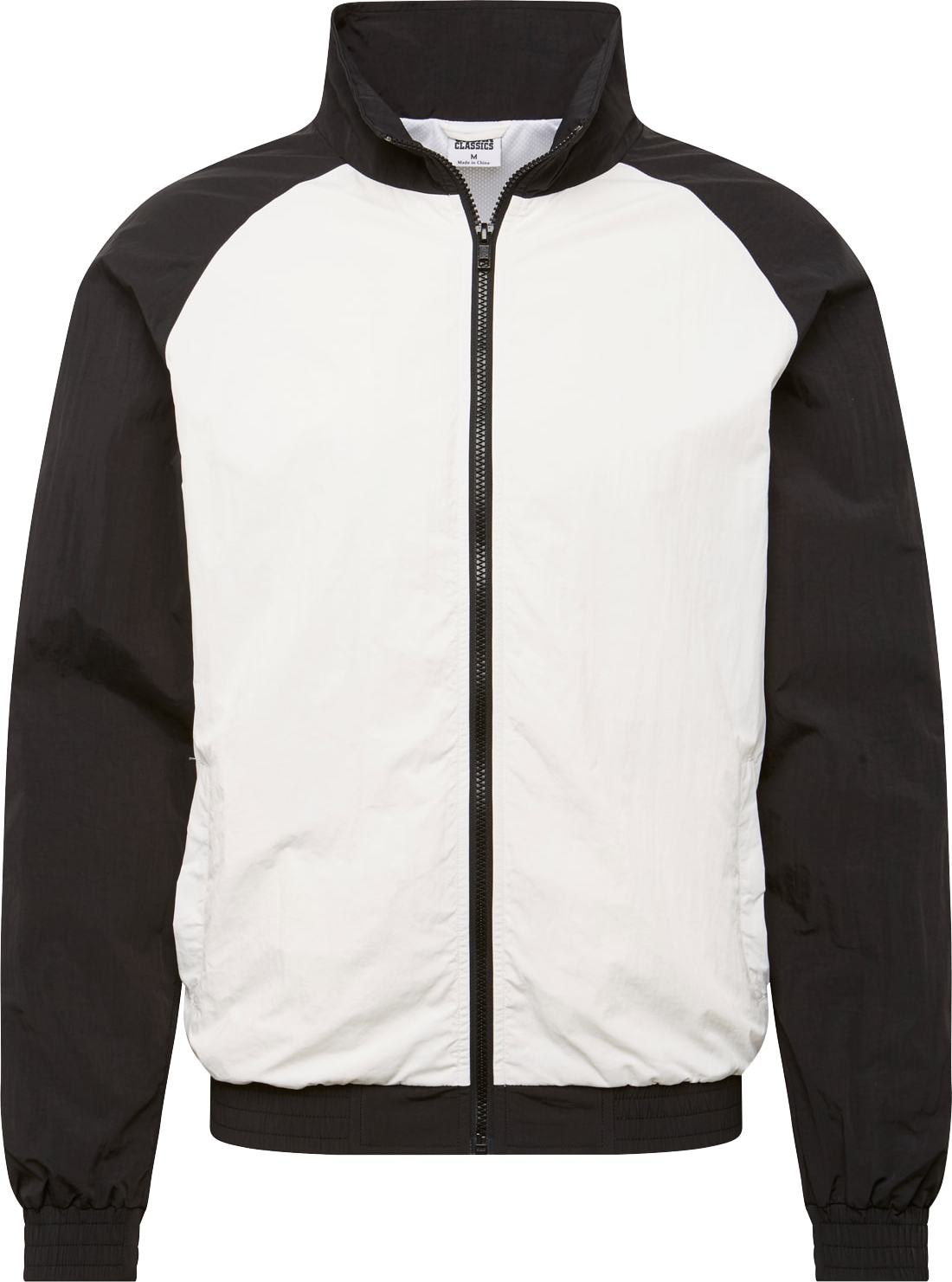 Urban Classics Přechodná bunda černá / bílá