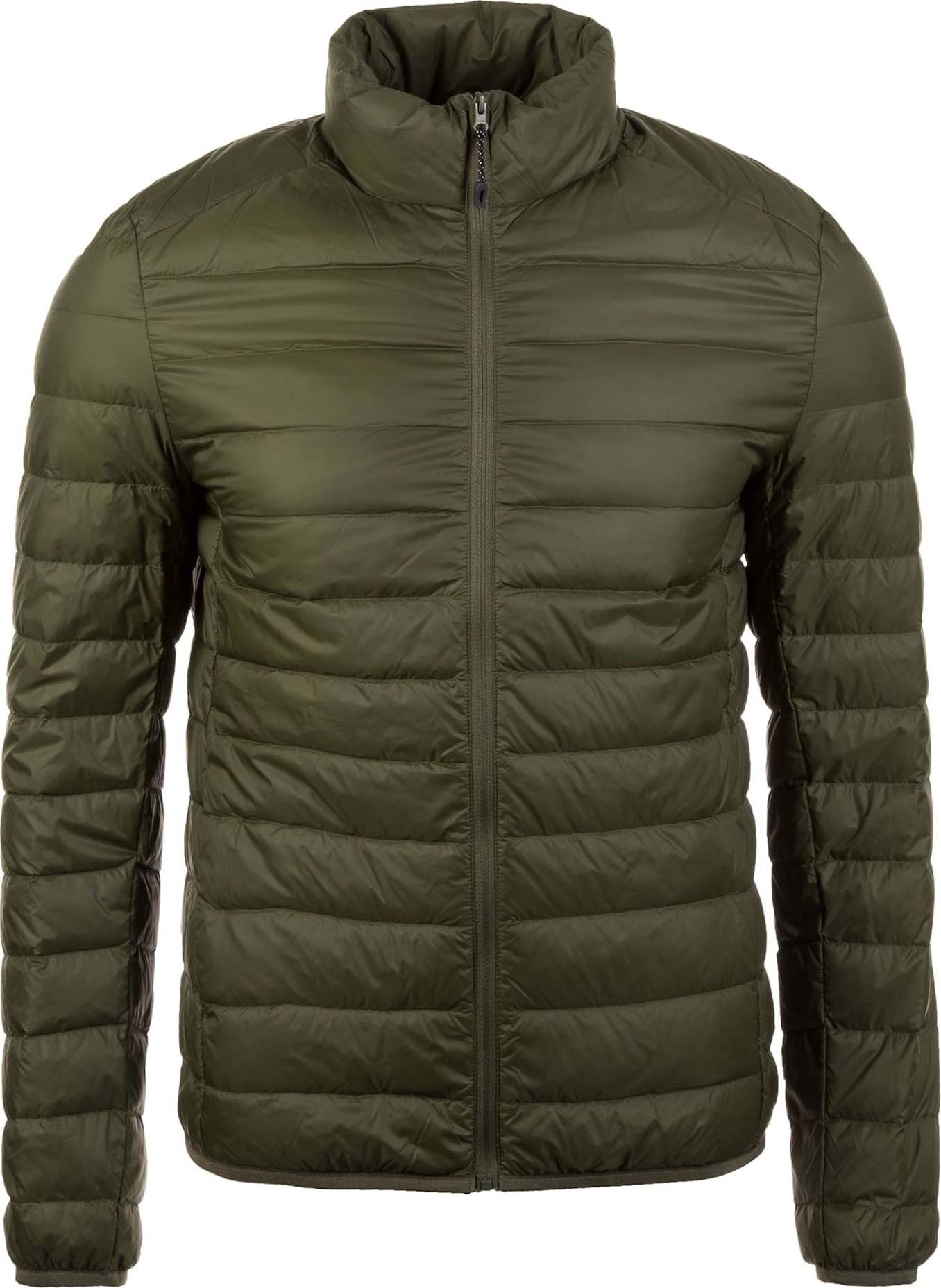 Urban Classics Přechodná bunda tmavě zelená