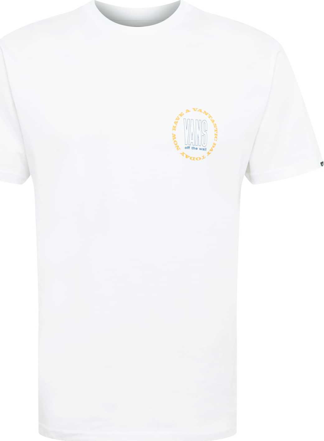 VANS Tričko 'TASTIC' modrá / žlutá / bílá