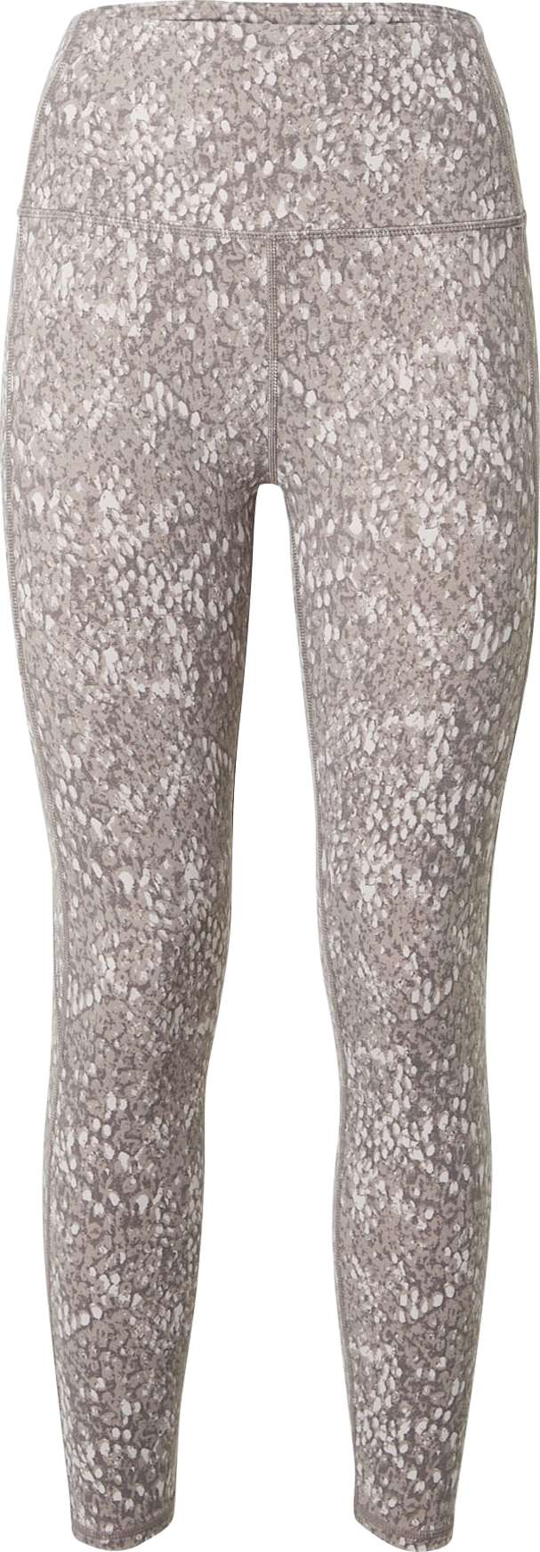 Varley Sportovní kalhoty tělová / šedá / bílá