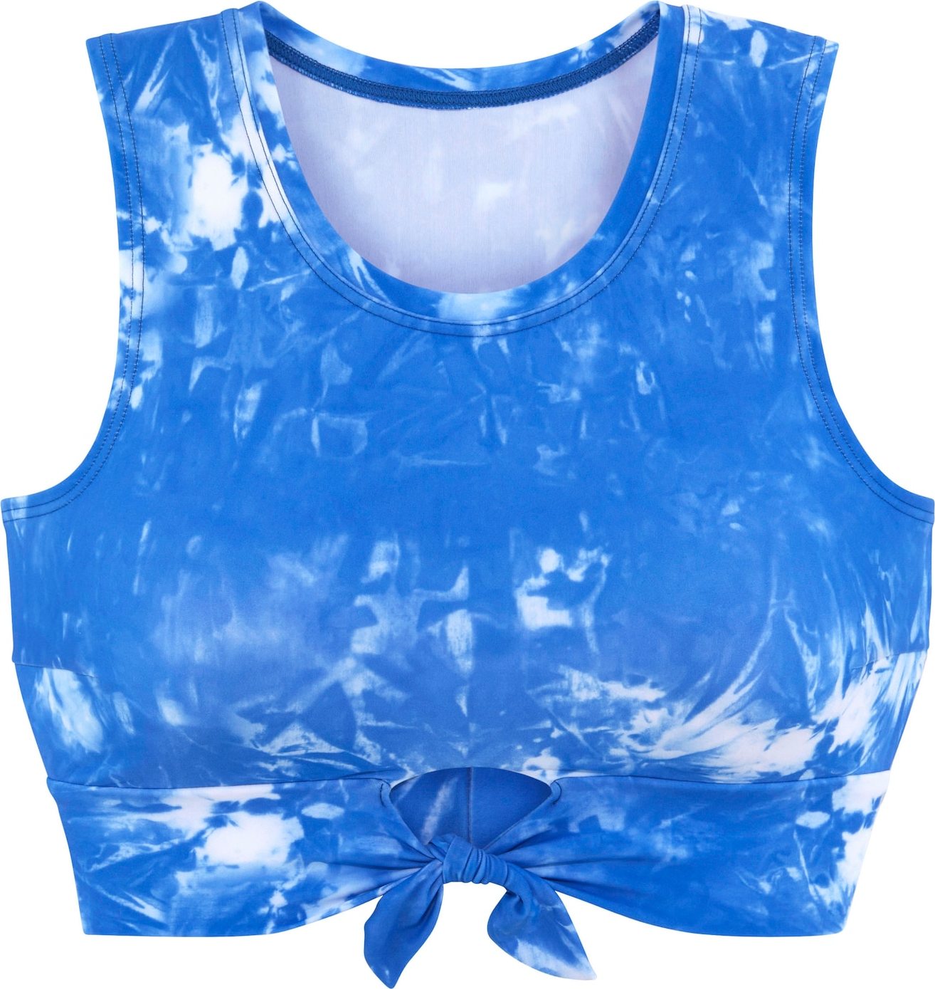 VENICE BEACH Horní díl plavek modrá / bílá