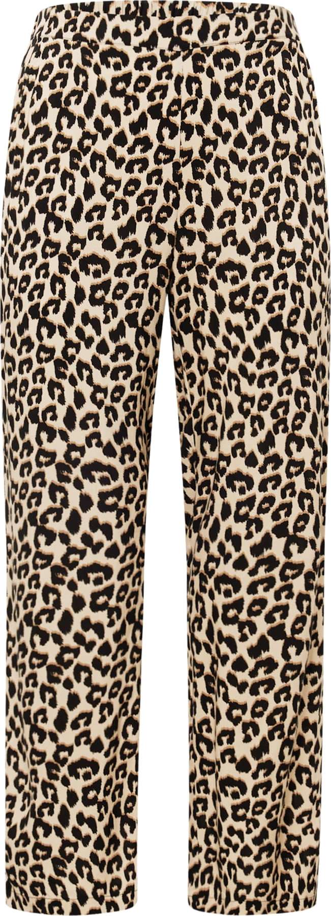 Vero Moda Curve Kalhoty 'EASY' tmavě béžová / karamelová / černá