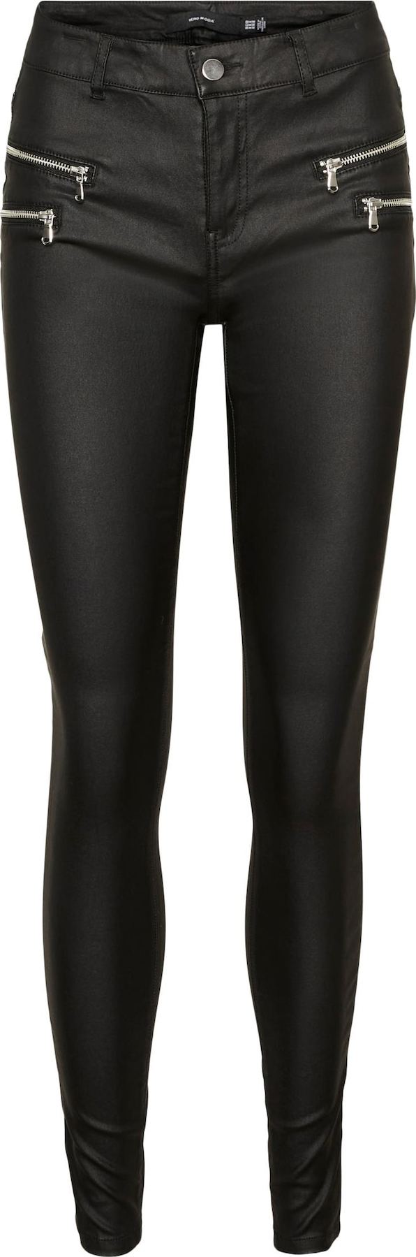 VERO MODA Kalhoty 'Seven' černá