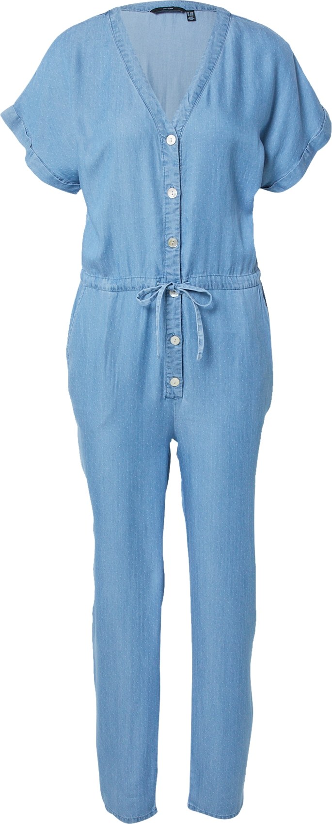 VERO MODA Overal 'LILIANA' modrá džínovina / světlemodrá