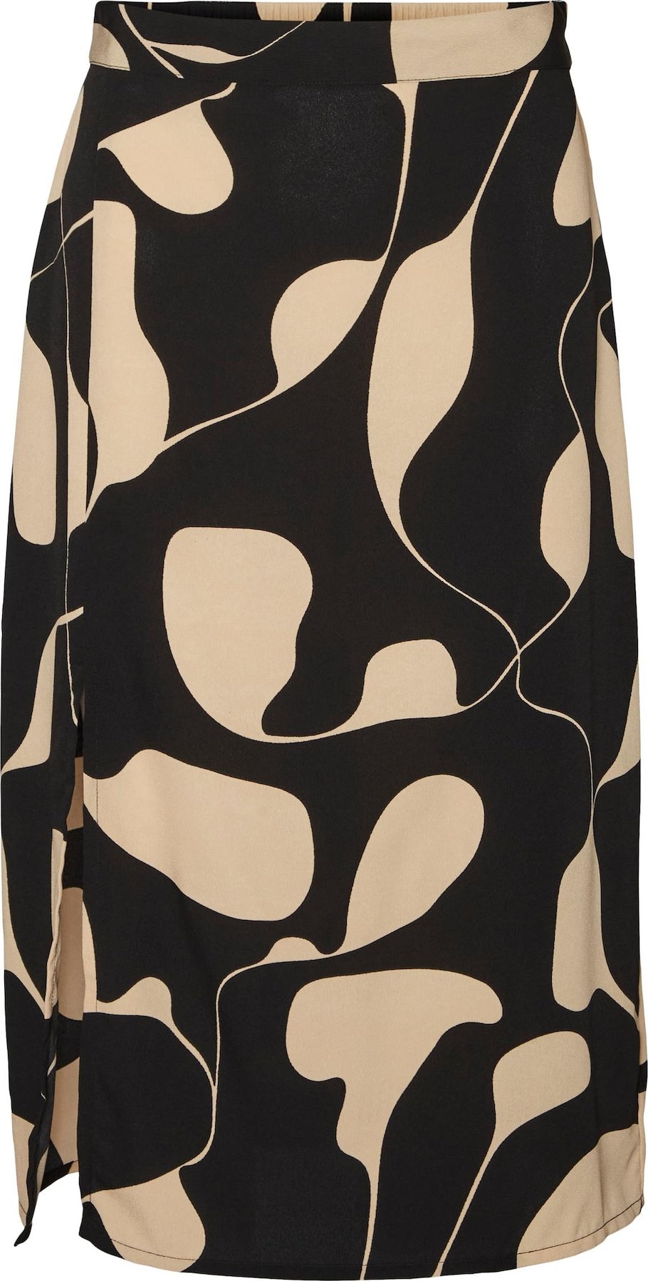 VERO MODA Sukně 'LYDIA' béžová / černá