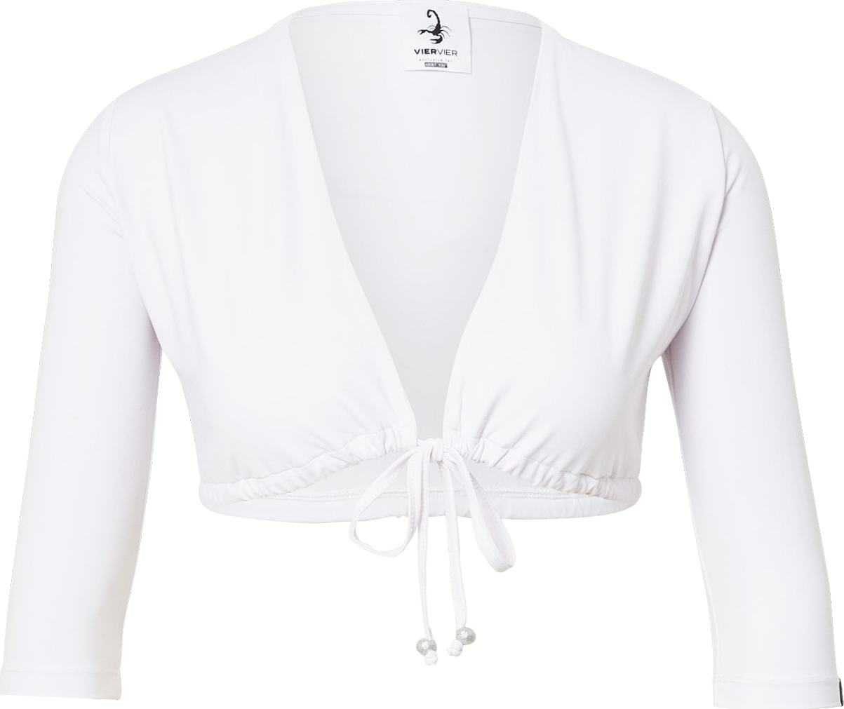 VIERVIER Tričko 'Milla' bílá