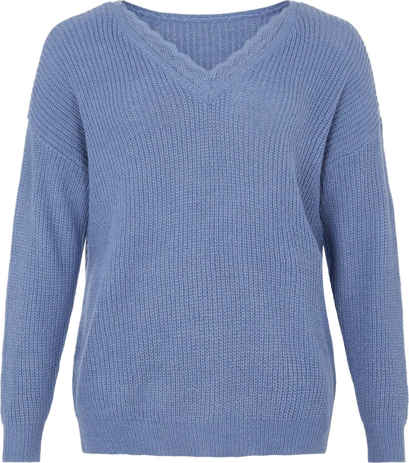 Vila Curve Svetr 'Glacy' světlemodrá