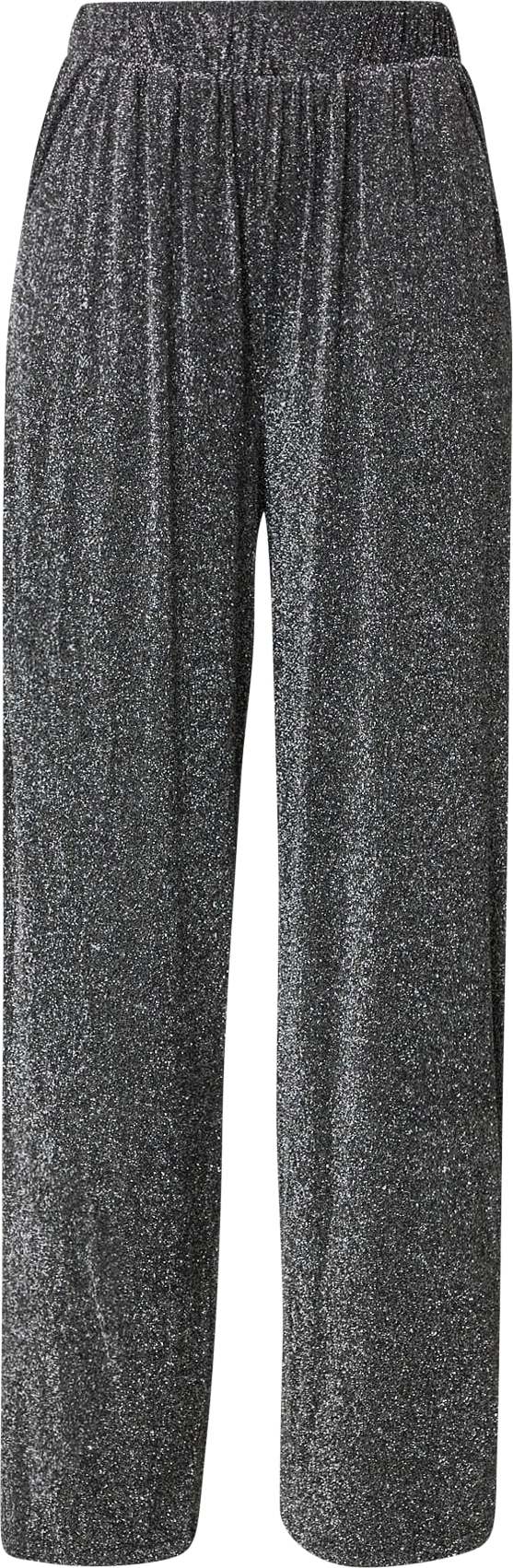 VILA Kalhoty 'ARELY' černá / bílá