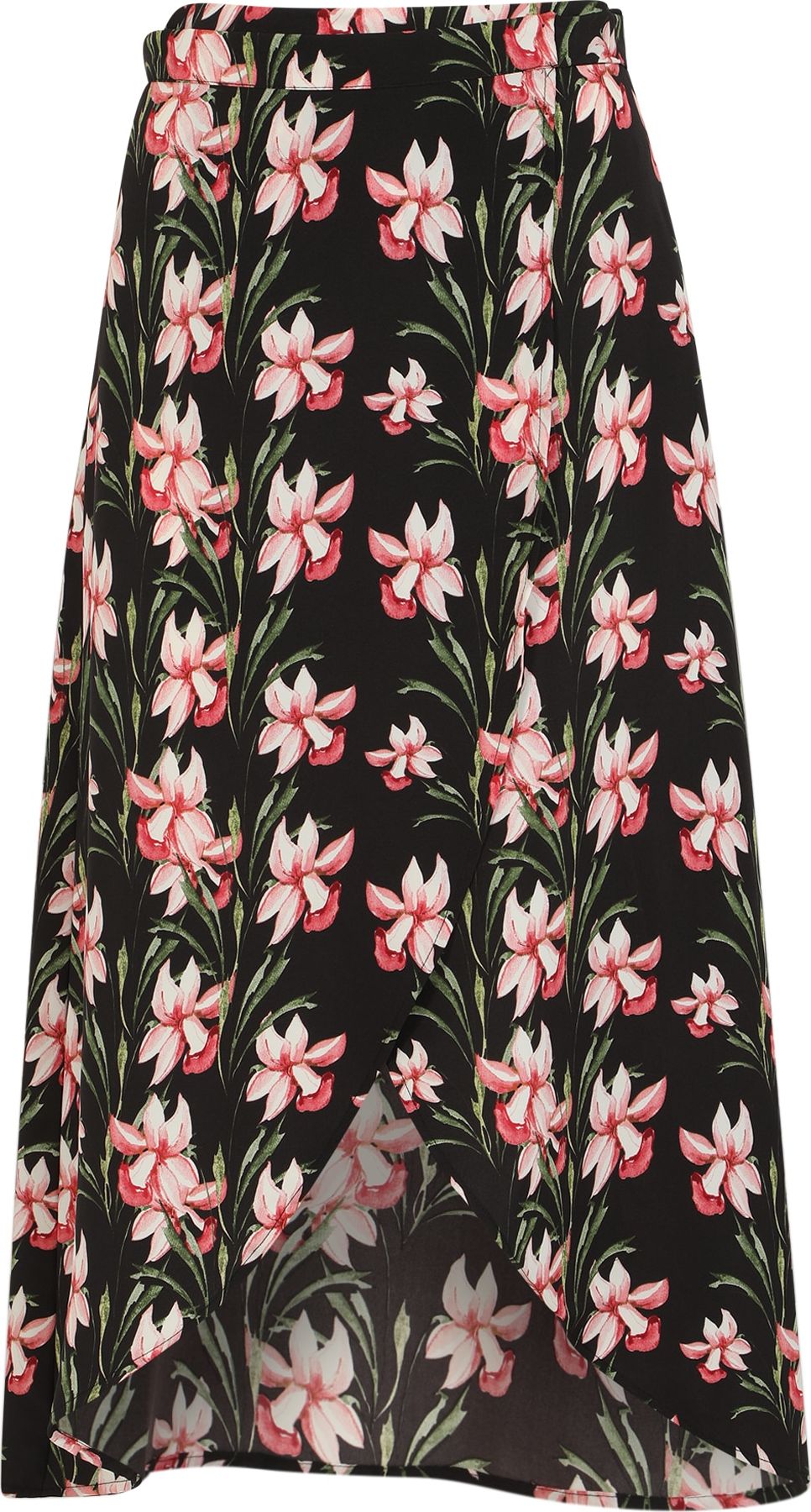 Vila Tall Sukně 'CAMILLA' světle zelená / pink / růžová / černá / bílá