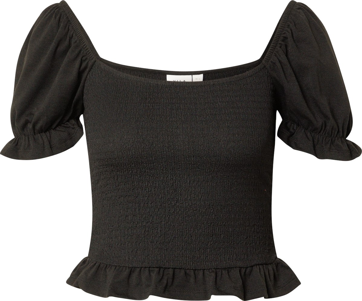 VILA Tričko 'HAGEN' černá