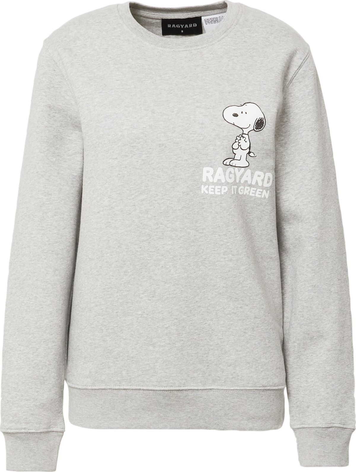 Vintage Supply Mikina 'KEEP IT GREEN' modrá / šedá / zelená / bílá