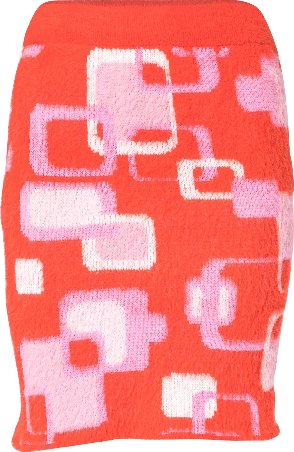 Vintage Supply Sukně světle růžová / červená / bílá