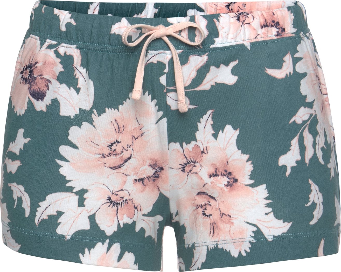 VIVANCE Pyžamové kalhoty 'Dreams' nefritová / růžová