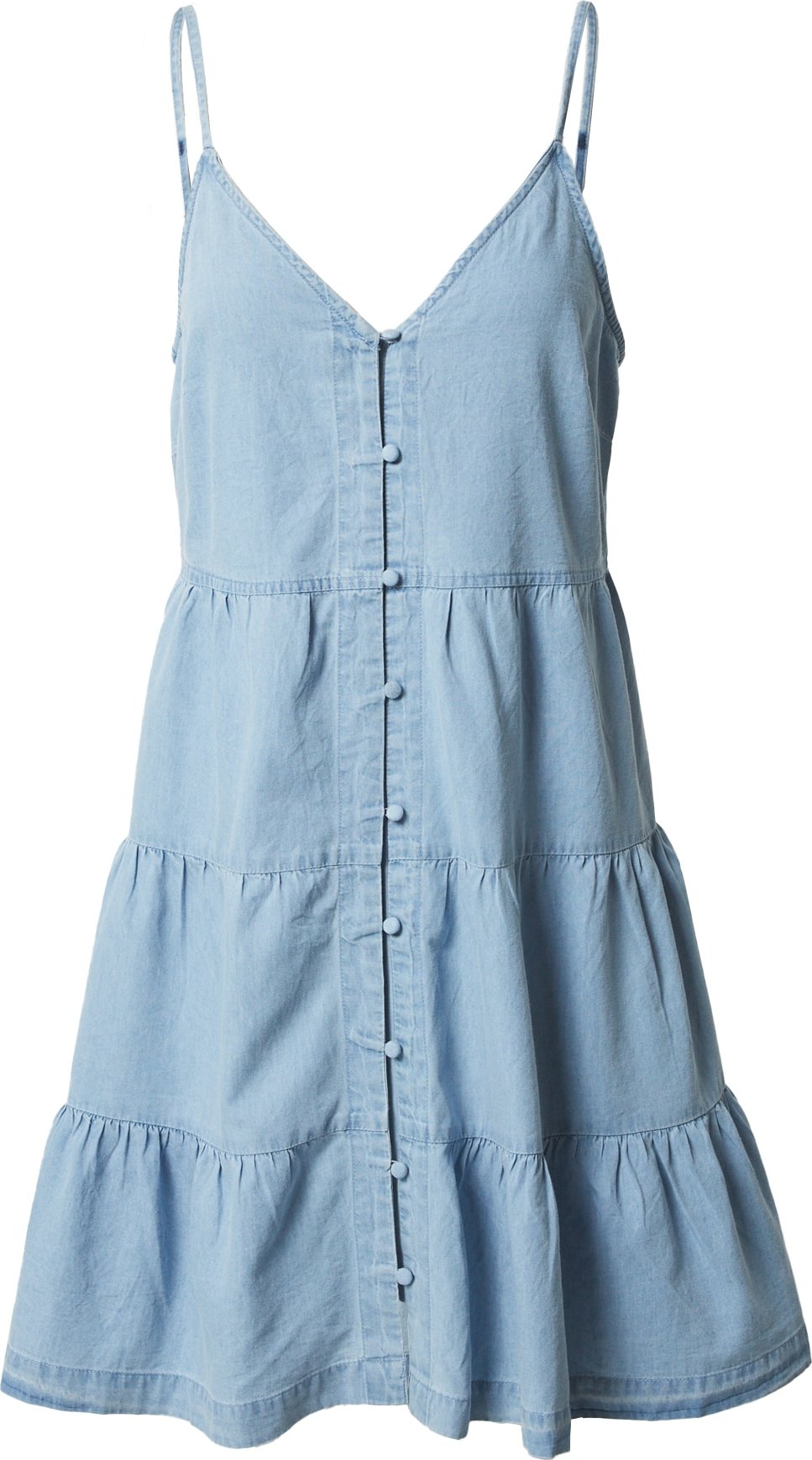 Warehouse Letní šaty 'Cami' modrá džínovina