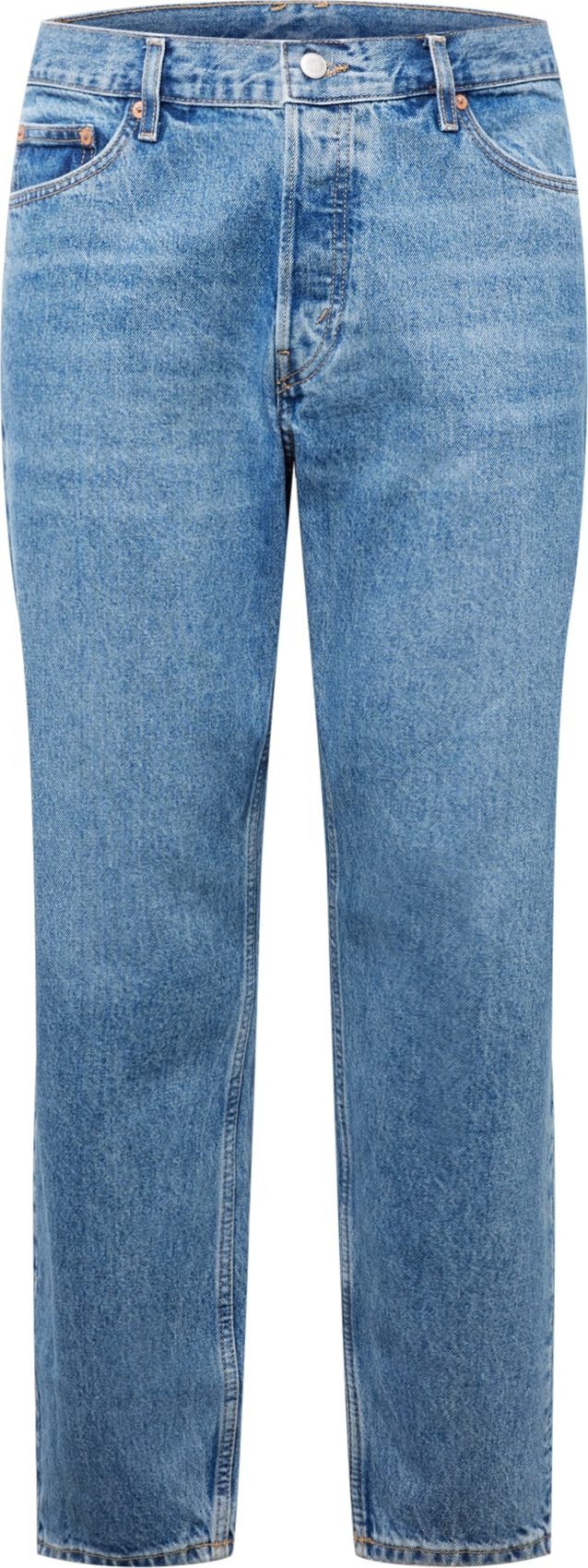 WEEKDAY Džíny 'Barrel Pen Blue' modrá džínovina