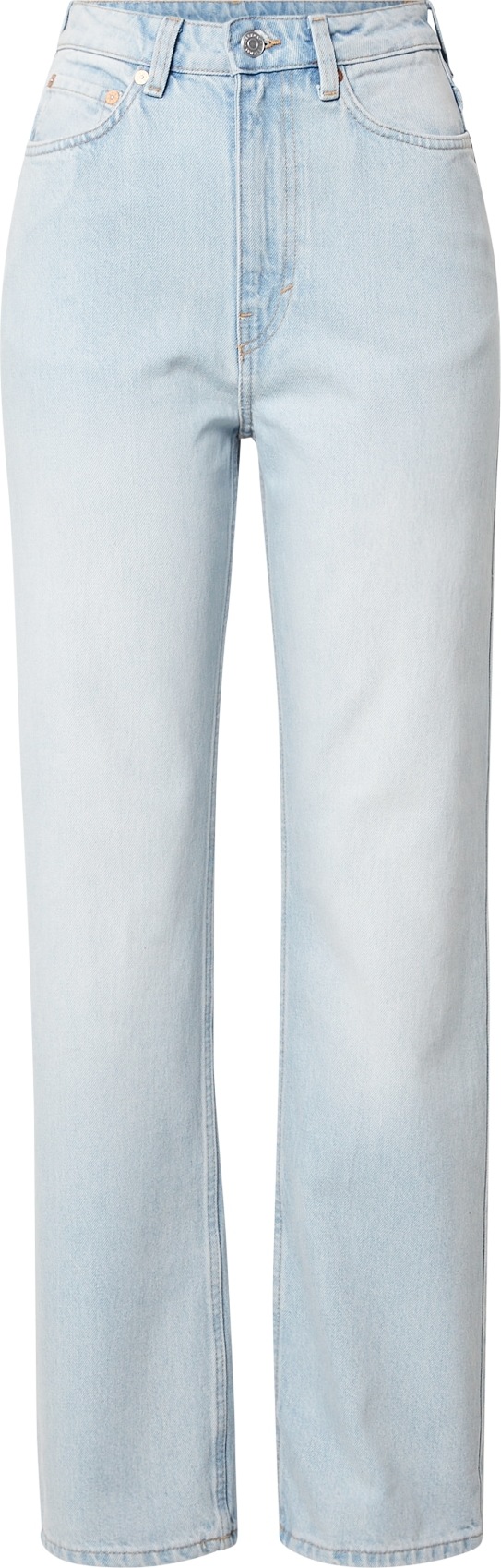 WEEKDAY Džíny 'Rowe Extra High Straight' světlemodrá