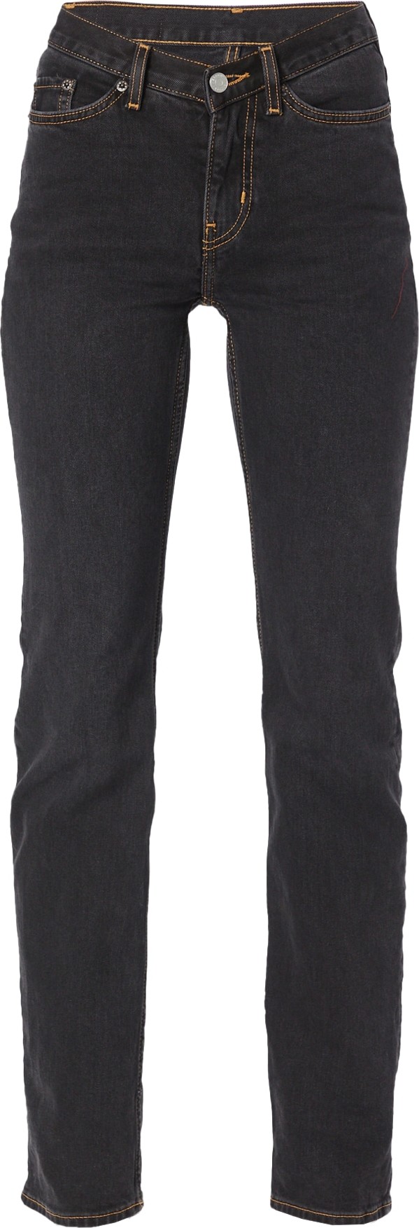 WEEKDAY Džíny 'Twig' černá džínovina