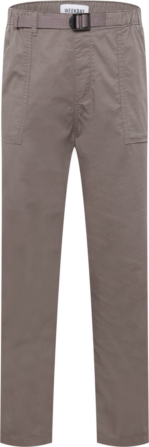 WEEKDAY Kalhoty 'Gil' šedobéžová