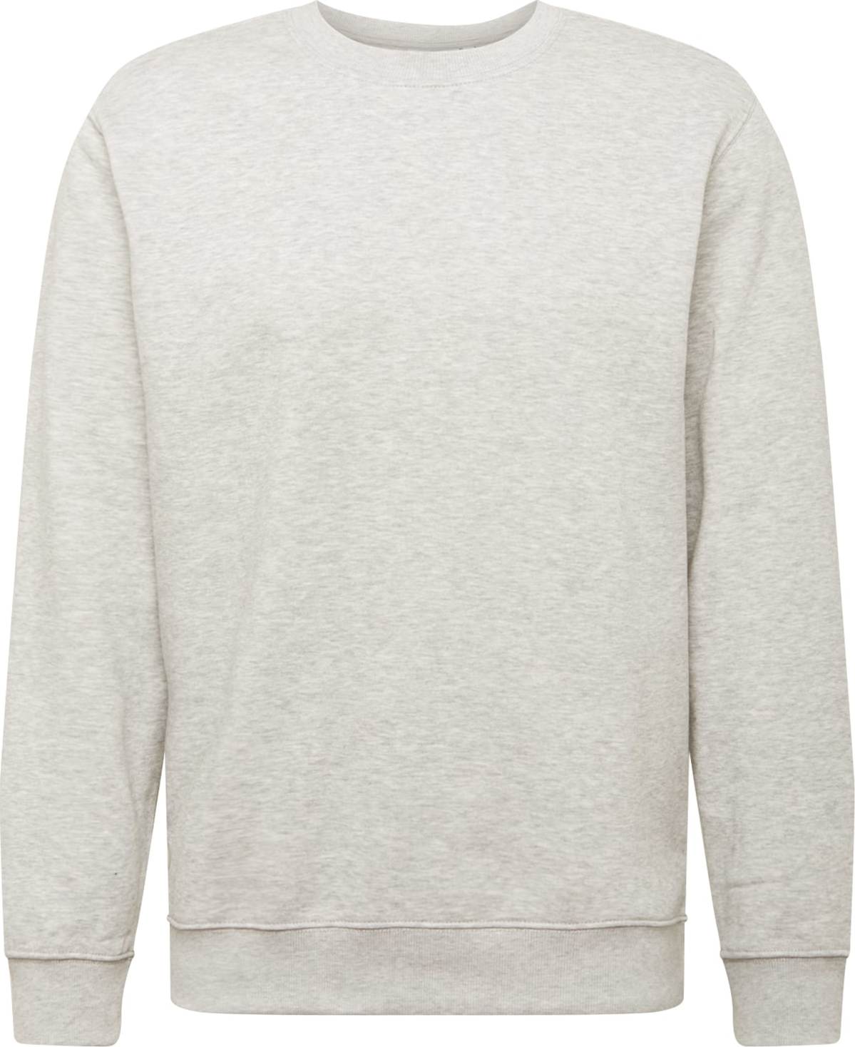 WEEKDAY Mikina světle šedá