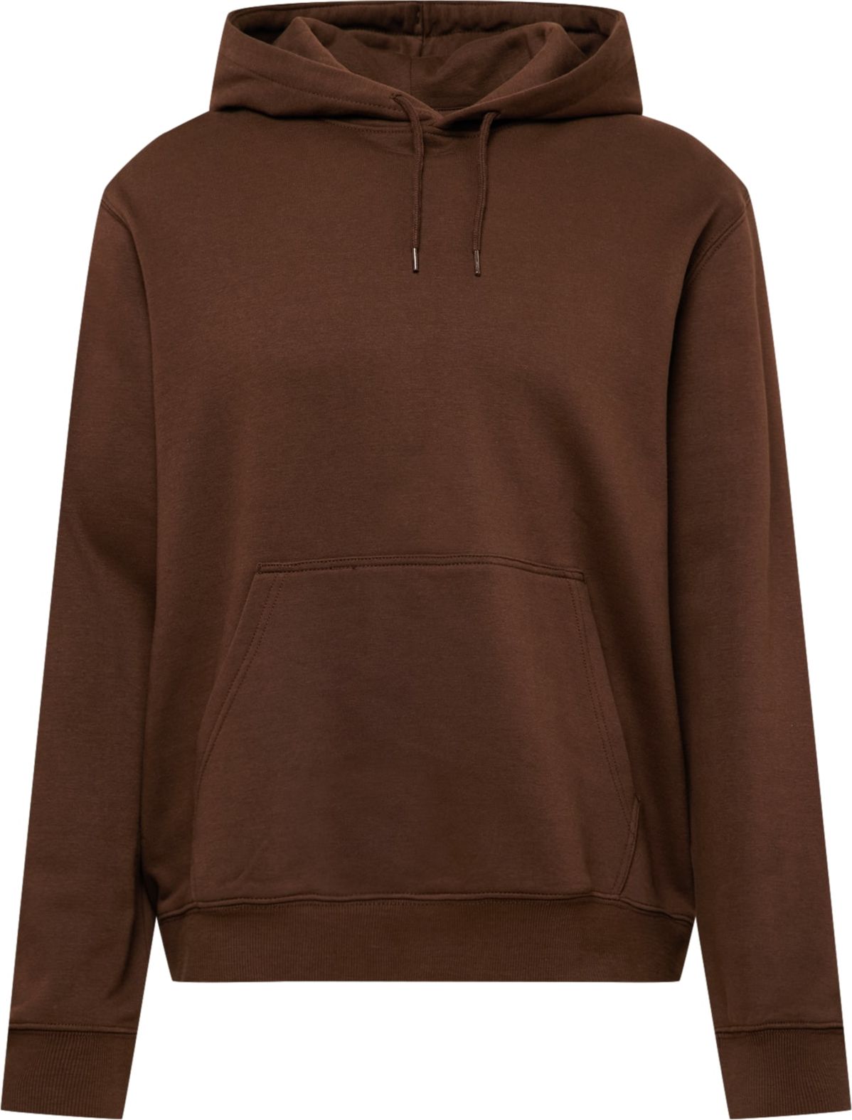 WEEKDAY Mikina tmavě hnědá