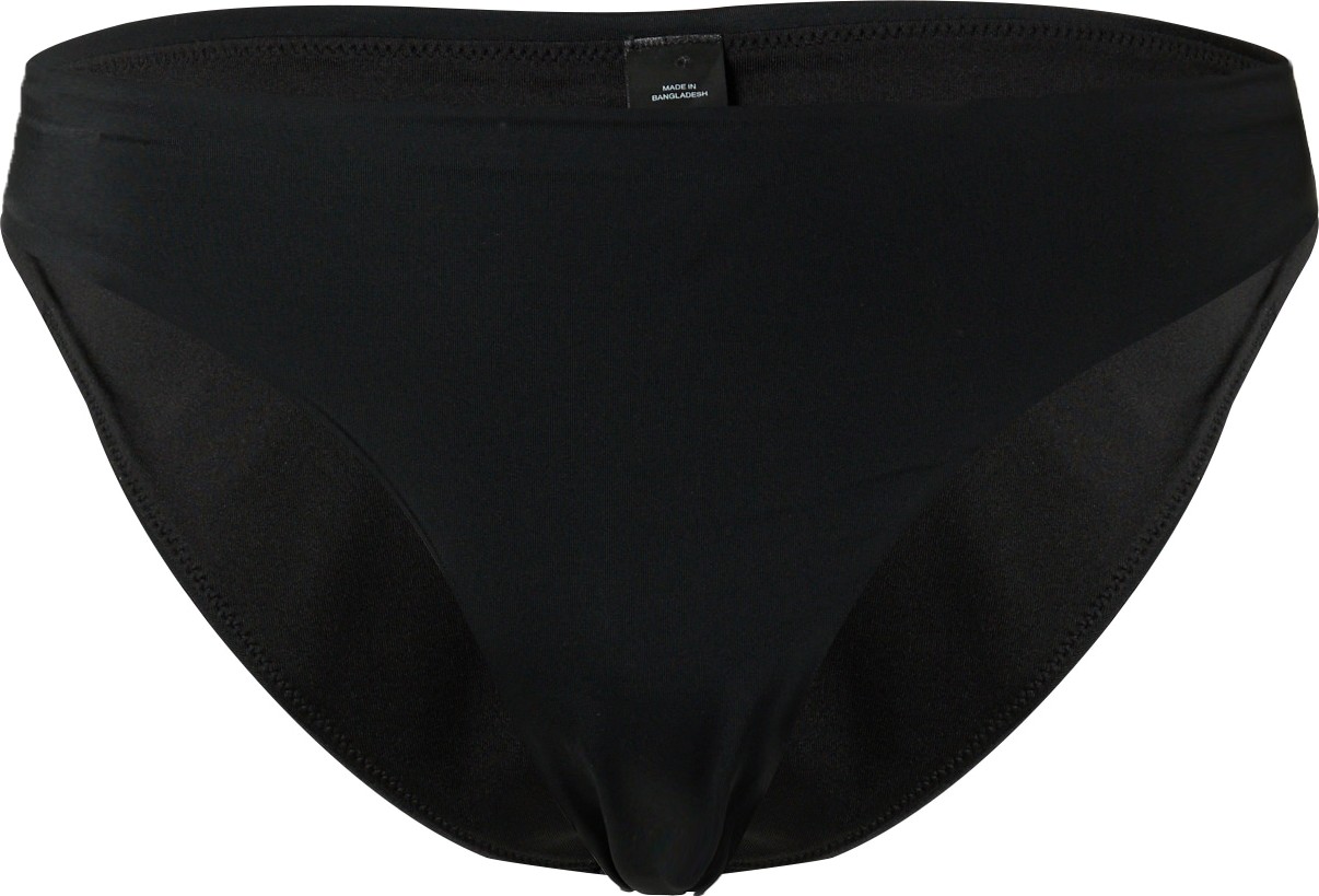 WEEKDAY Spodní díl plavek 'Ava' černá