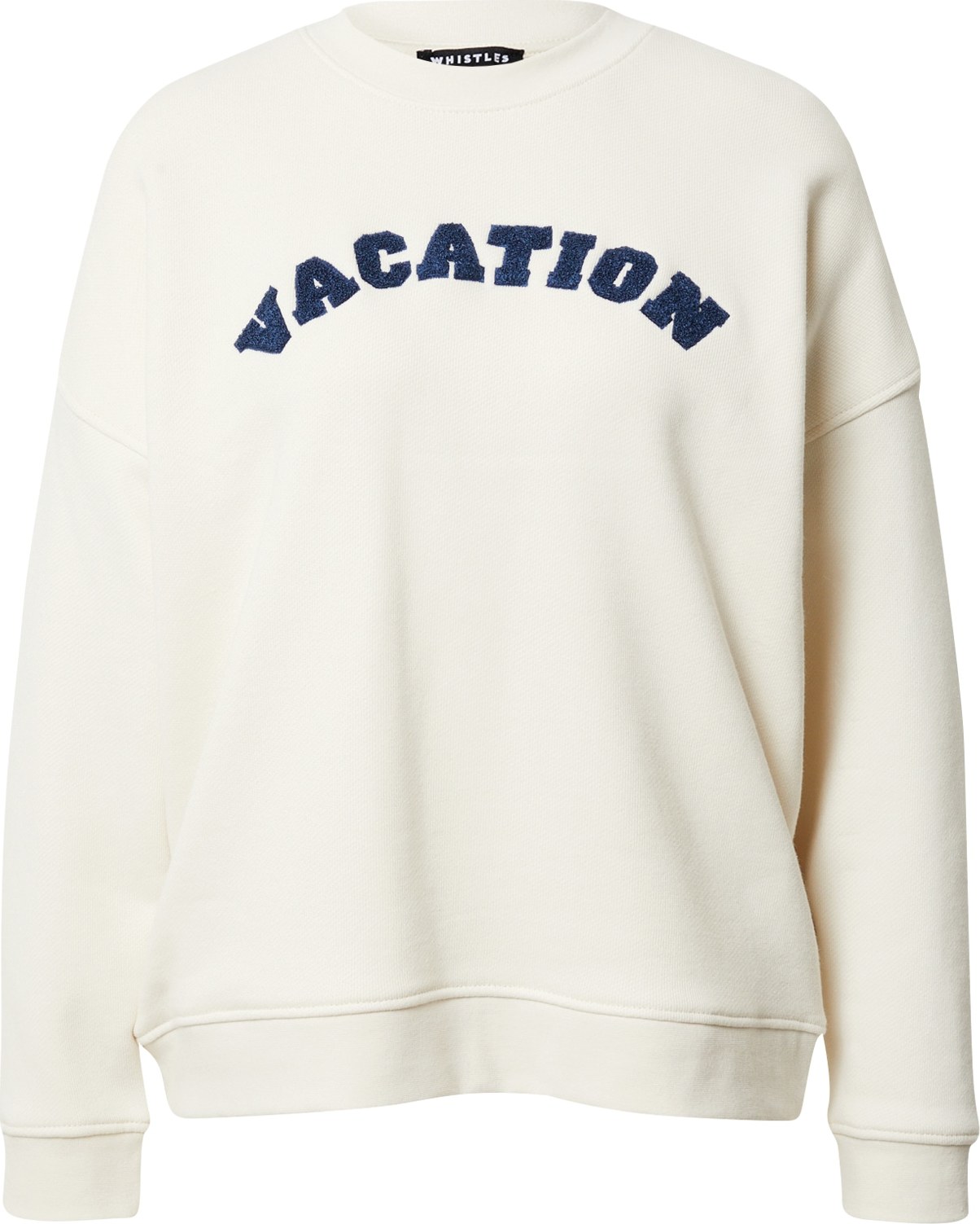 Whistles Mikina slonová kost / námořnická modř