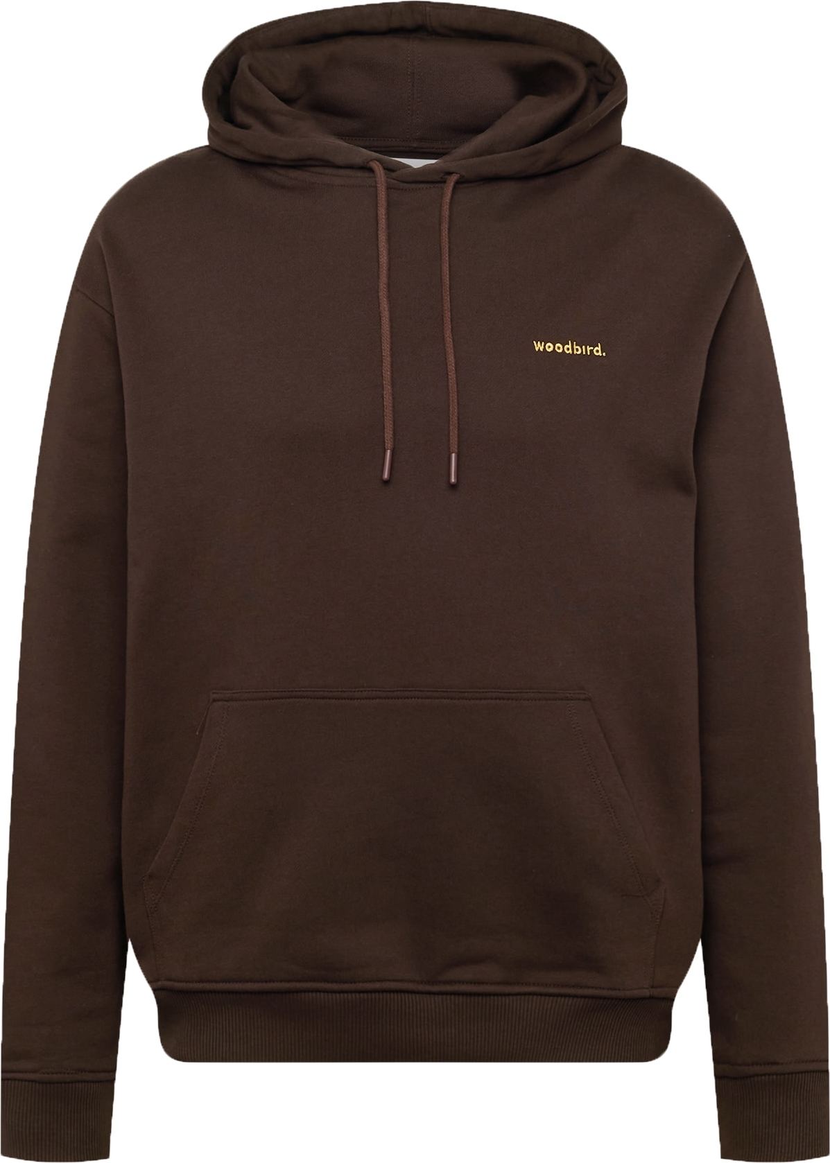 Woodbird Mikina námořnická modř / aqua modrá / tmavě hnědá / červená