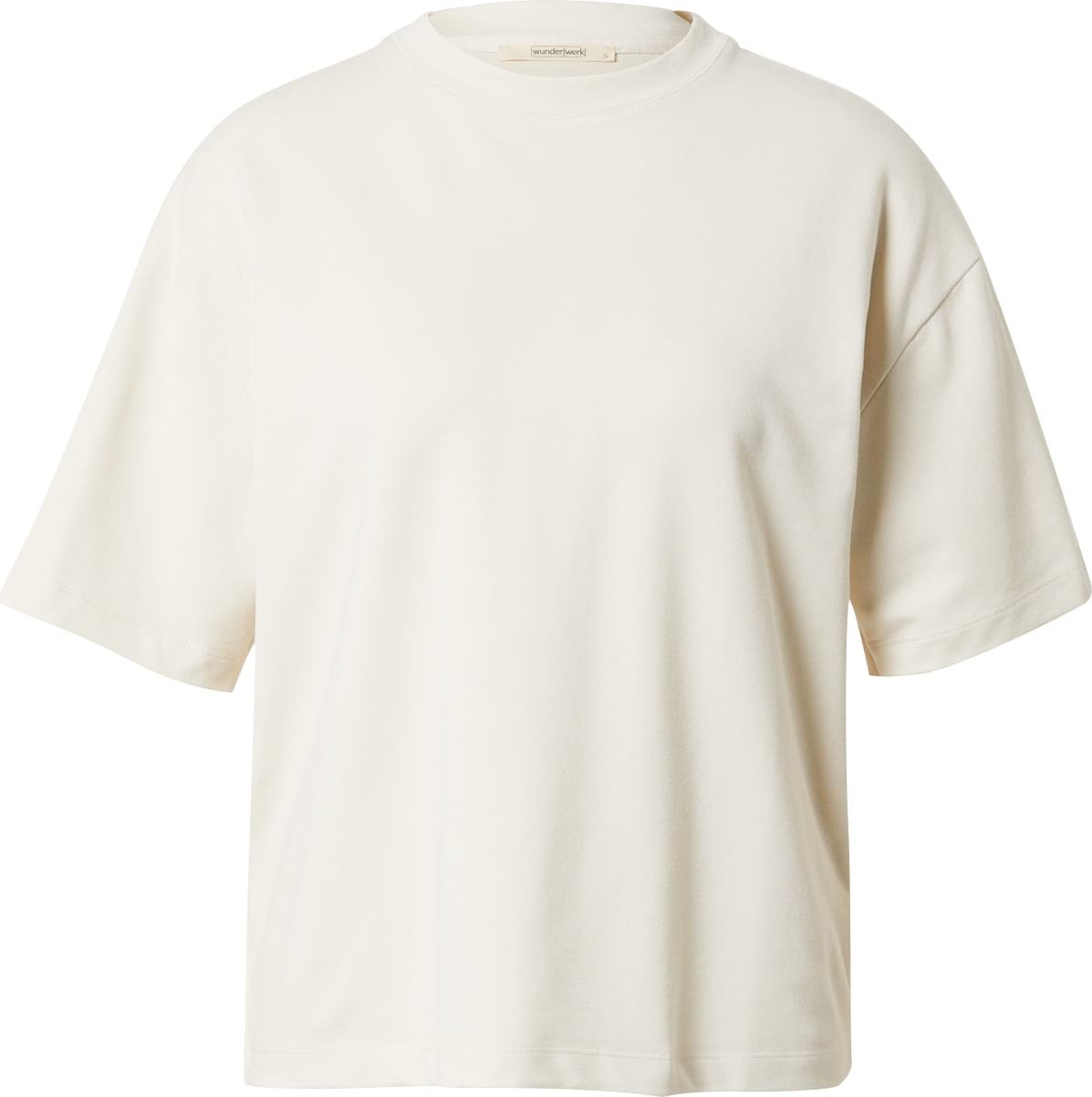 Wunderwerk Tričko krémová