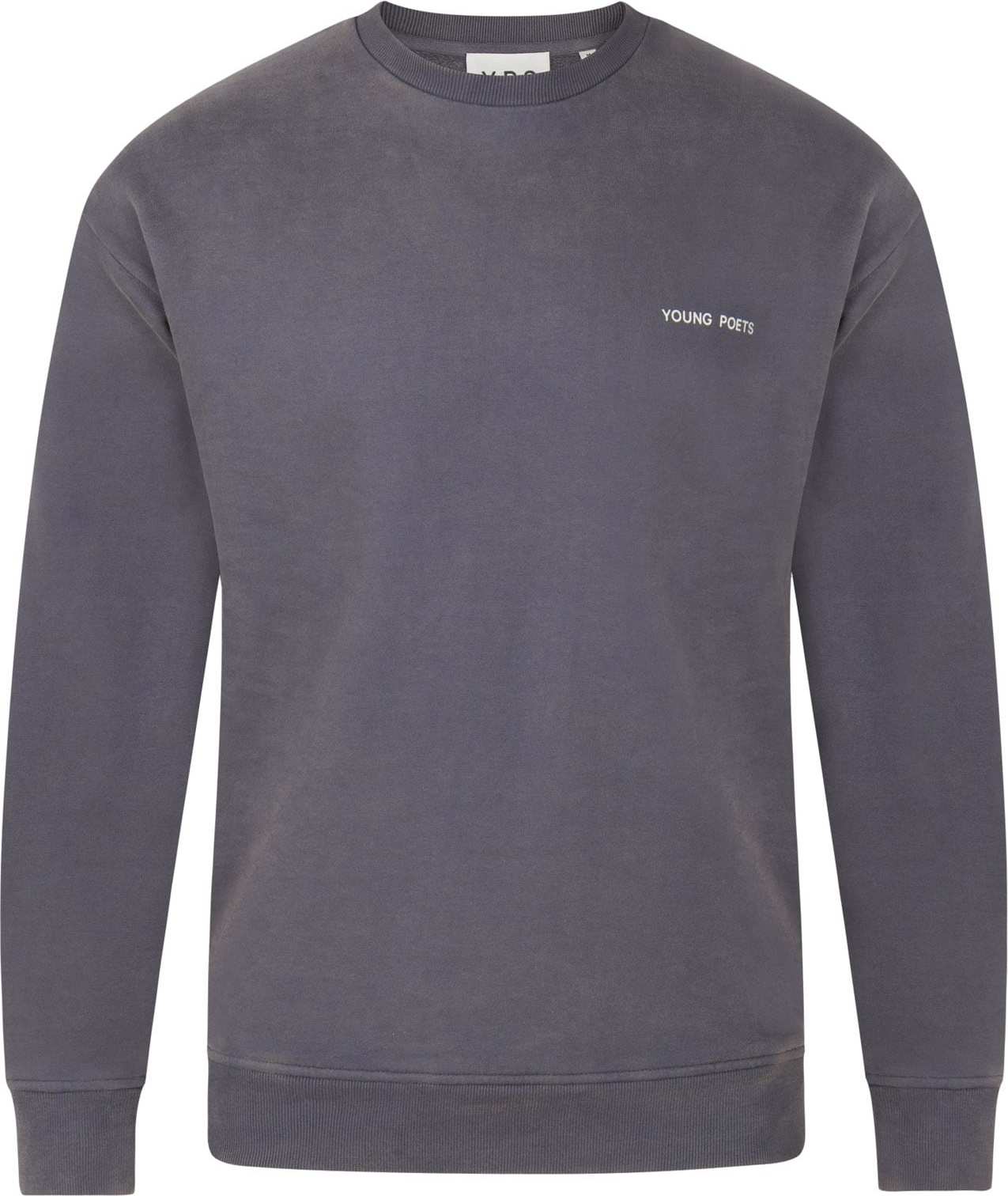 Young Poets Mikina tmavě šedá / bílá
