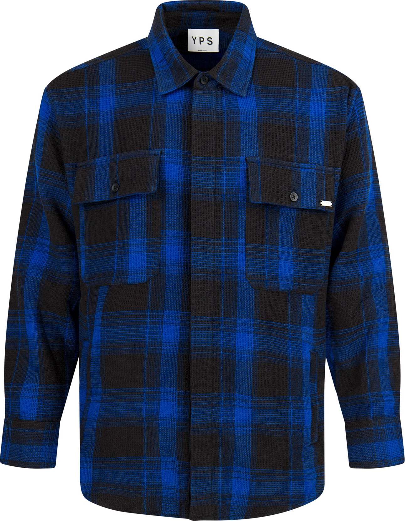 Young Poets Přechodná bunda 'Niko' modrá / černá