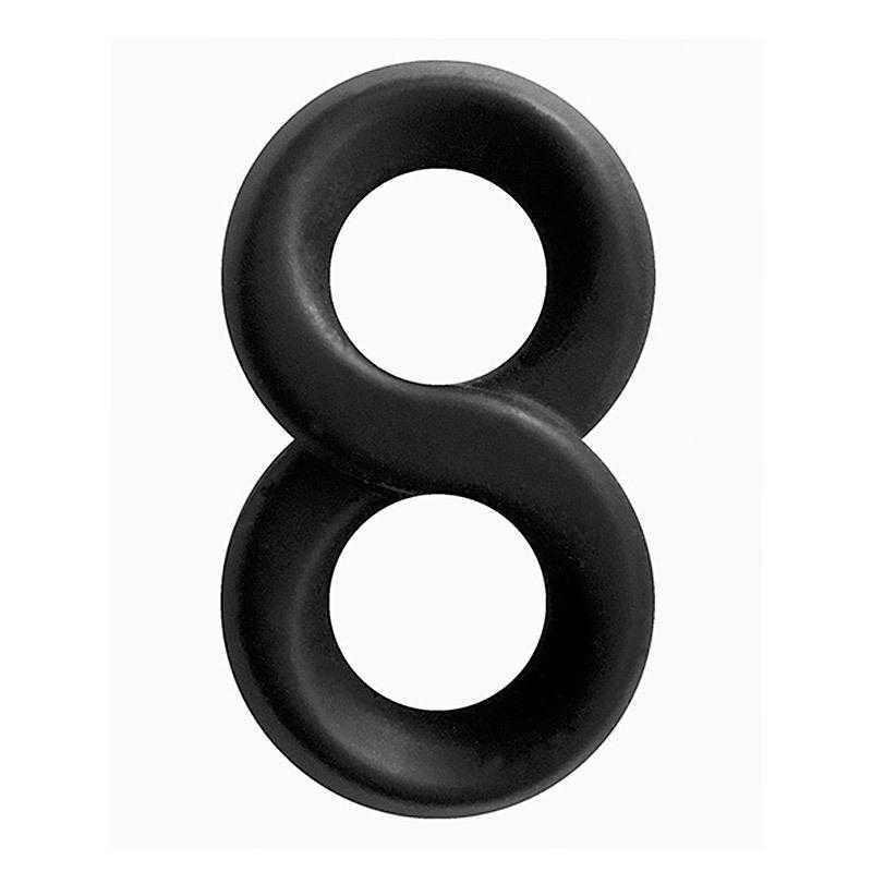 Infinity Erekční kroužek - černý Renegade