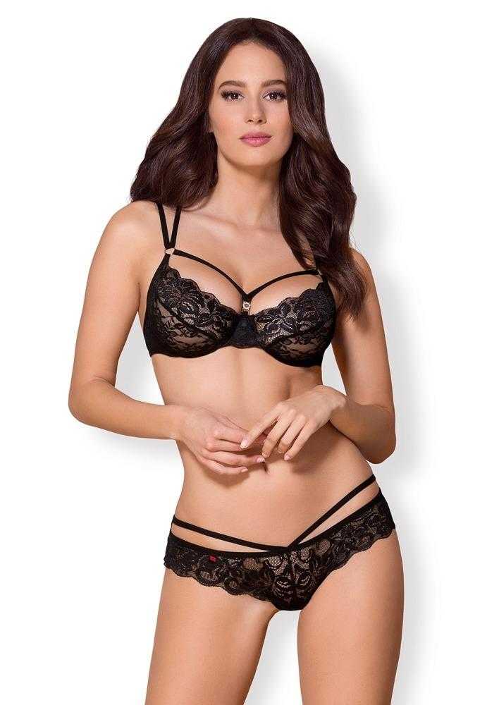 Obsessive Erotický set 860 SET 1 černá Obsessive