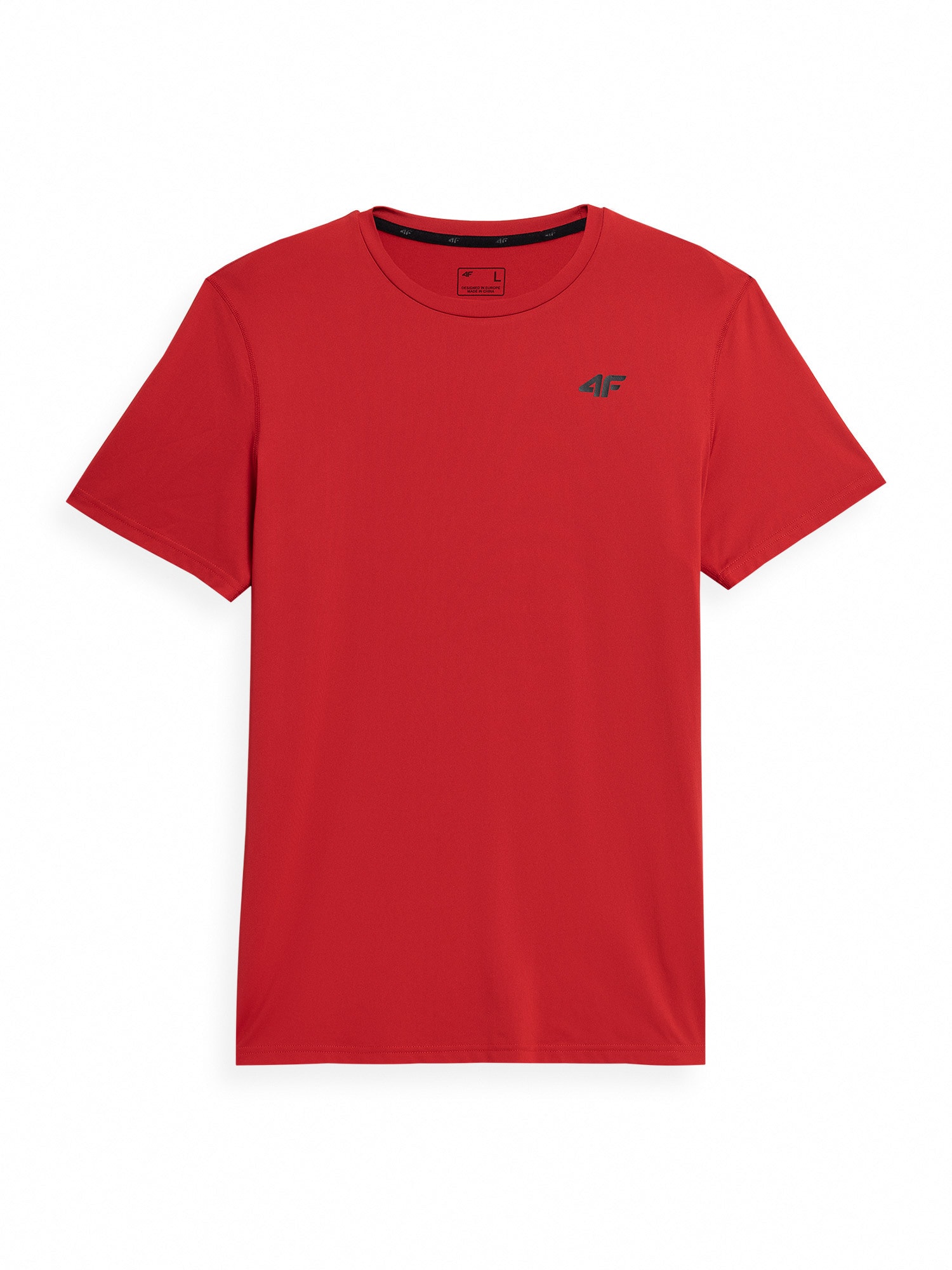 4F Funkční tričko červená / rezavě červená / černá