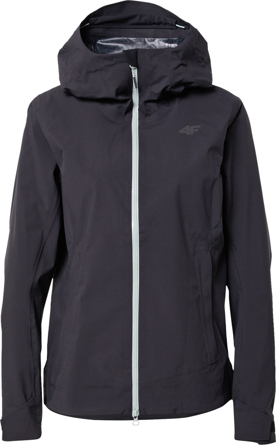 4F Outdoorová bunda antracitová