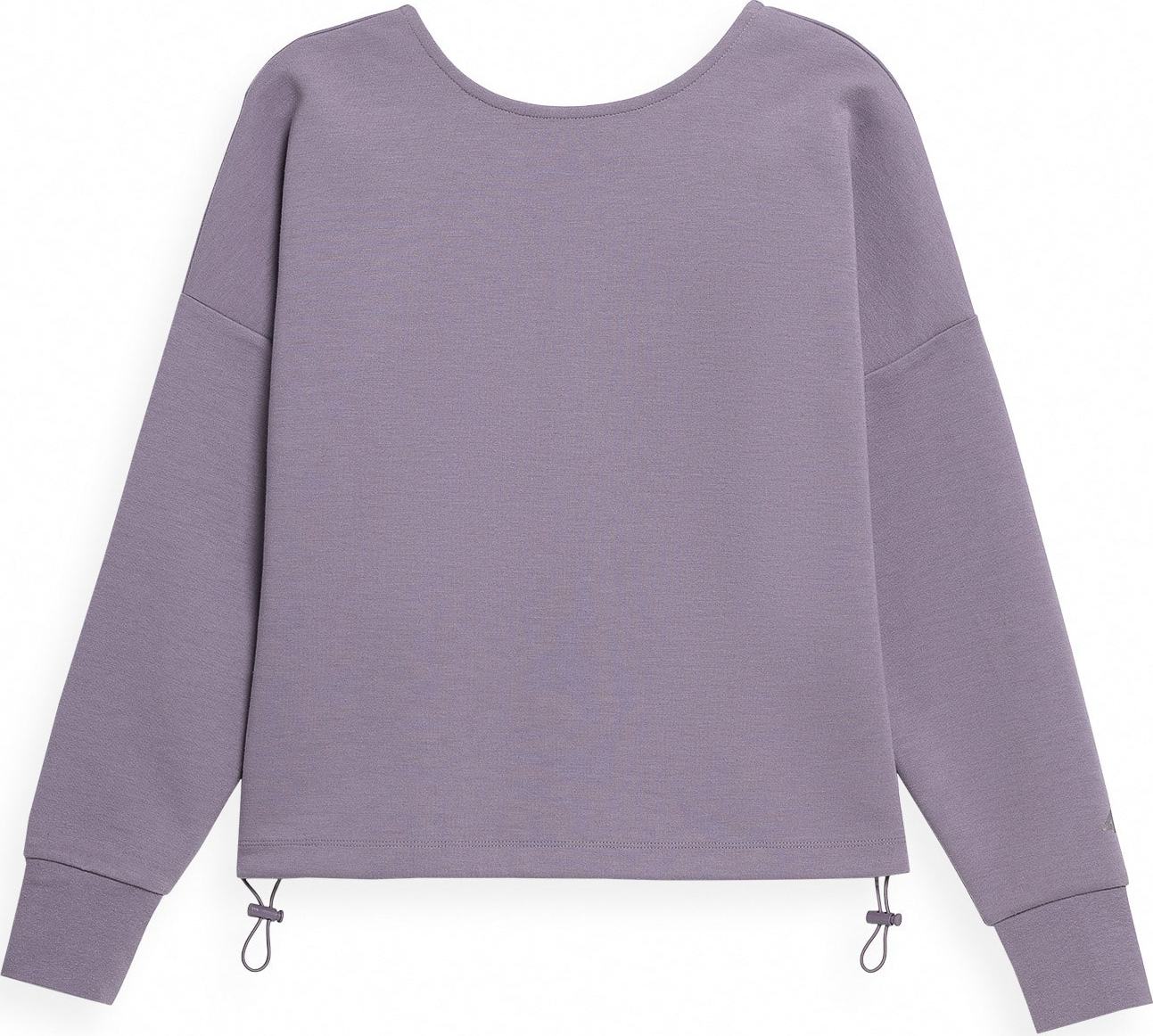 4F Sportovní mikina lenvandulová