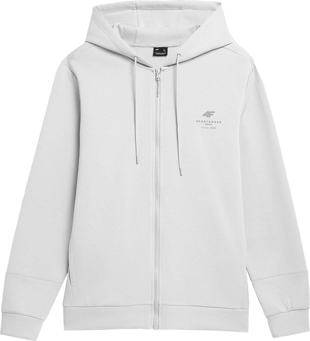 4F Sportovní mikina šedá