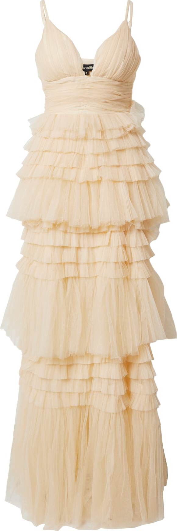 A STAR IS BORN Společenské šaty pastelově žlutá