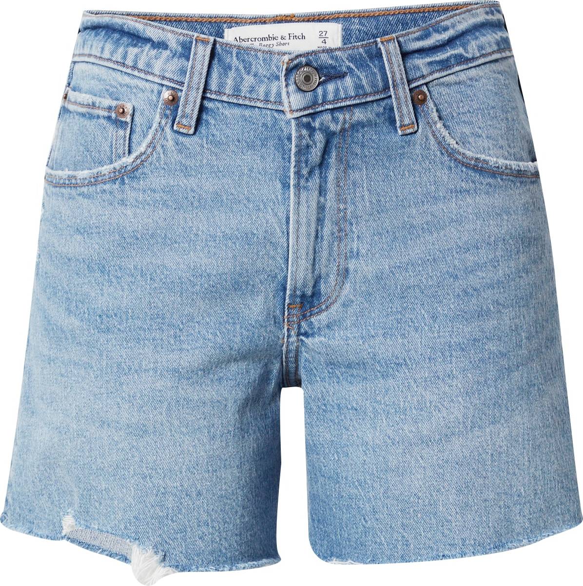 Abercrombie & Fitch Džíny modrá džínovina