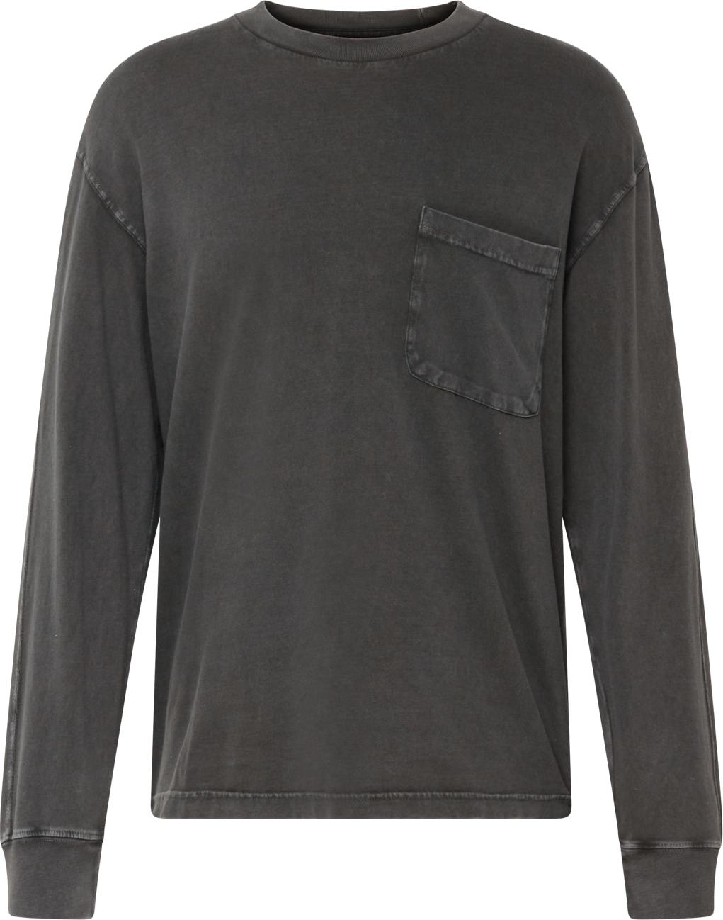 Abercrombie & Fitch Mikina tmavě šedá