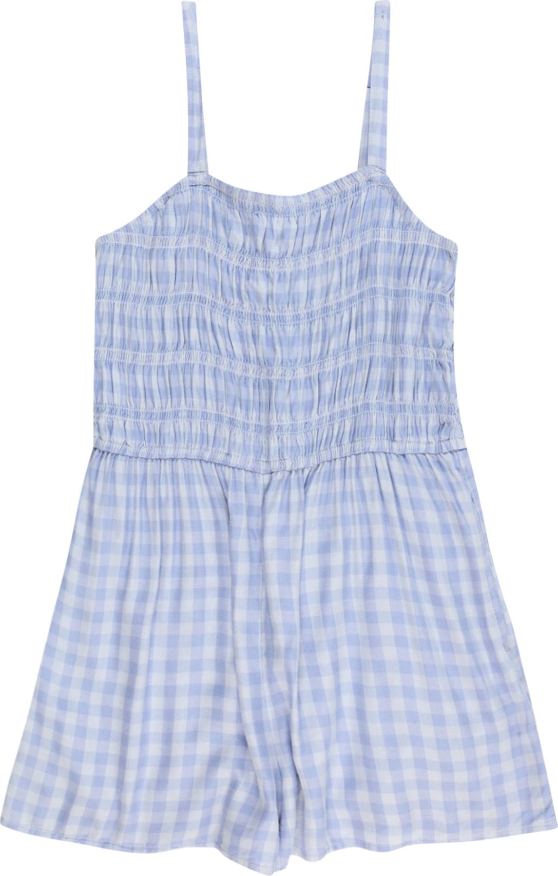 Abercrombie & Fitch Overal světlemodrá / bílá